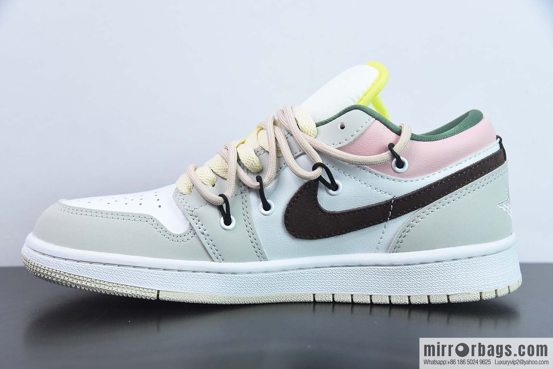 Air Jordan 1 Low deconstruction drawstring low-top, Joe 1 low-top cultural basketball shoes, item number: FD9906 131