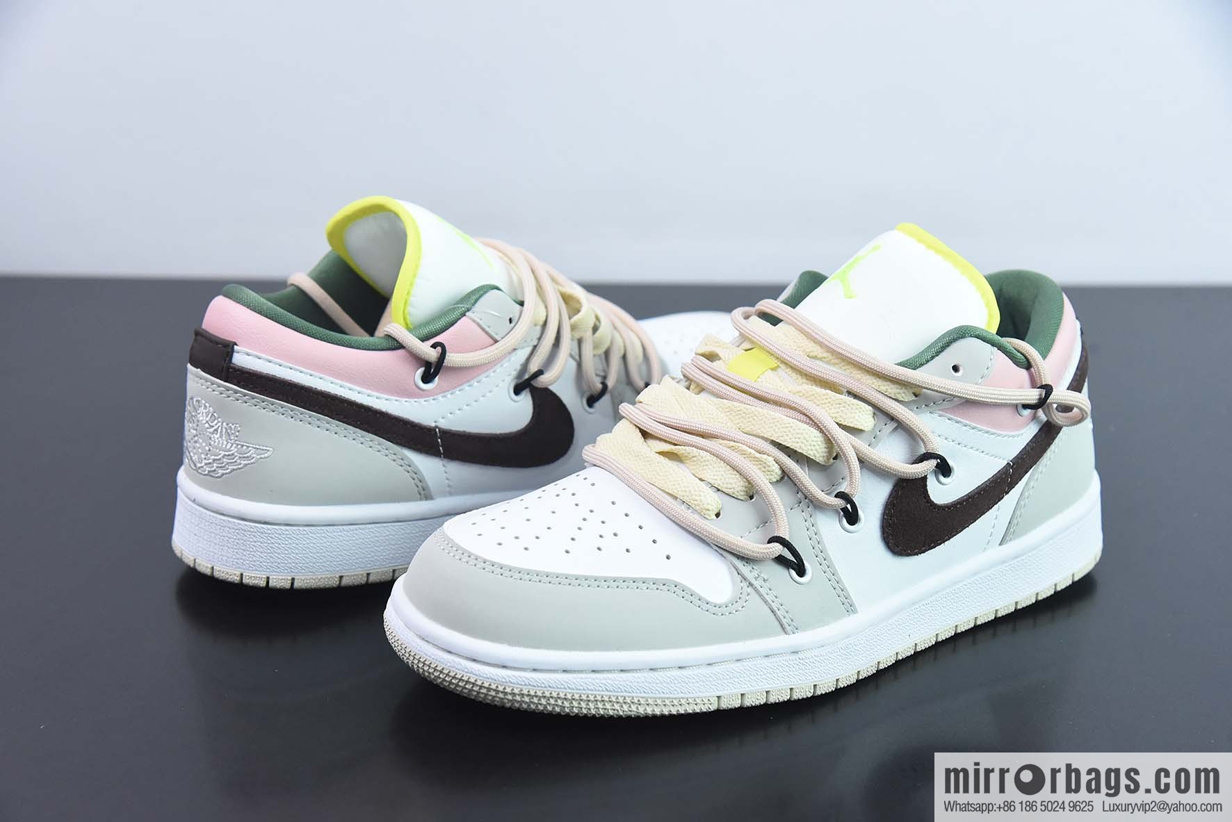 Air Jordan 1 Low deconstruction drawstring low-top, Joe 1 low-top cultural basketball shoes, item number: FD9906 131