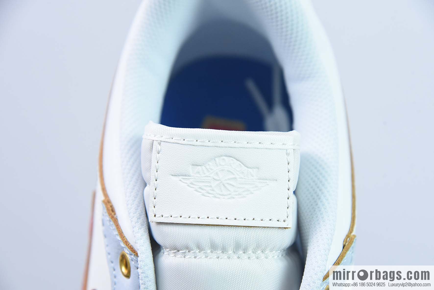 NK Air Jordan Legacy 312 Low Jordan's strongest three-in-one mixed version AJ312 white, blue and red, item number: FN8902-161