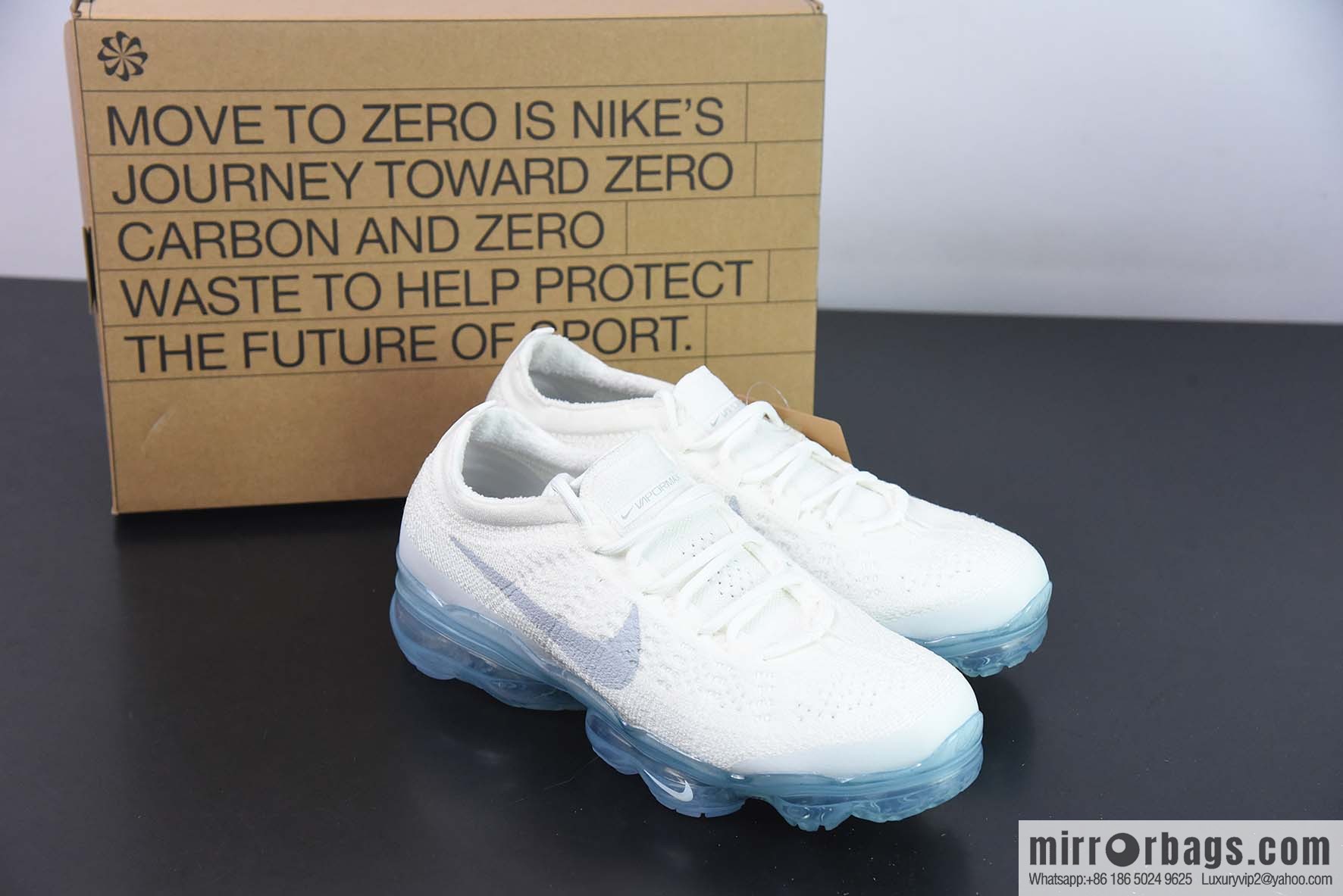 NK Air VaporMax 2023 Flyknit FK 2023 Air Cushion Series Low Help Item Number: DV6840-100