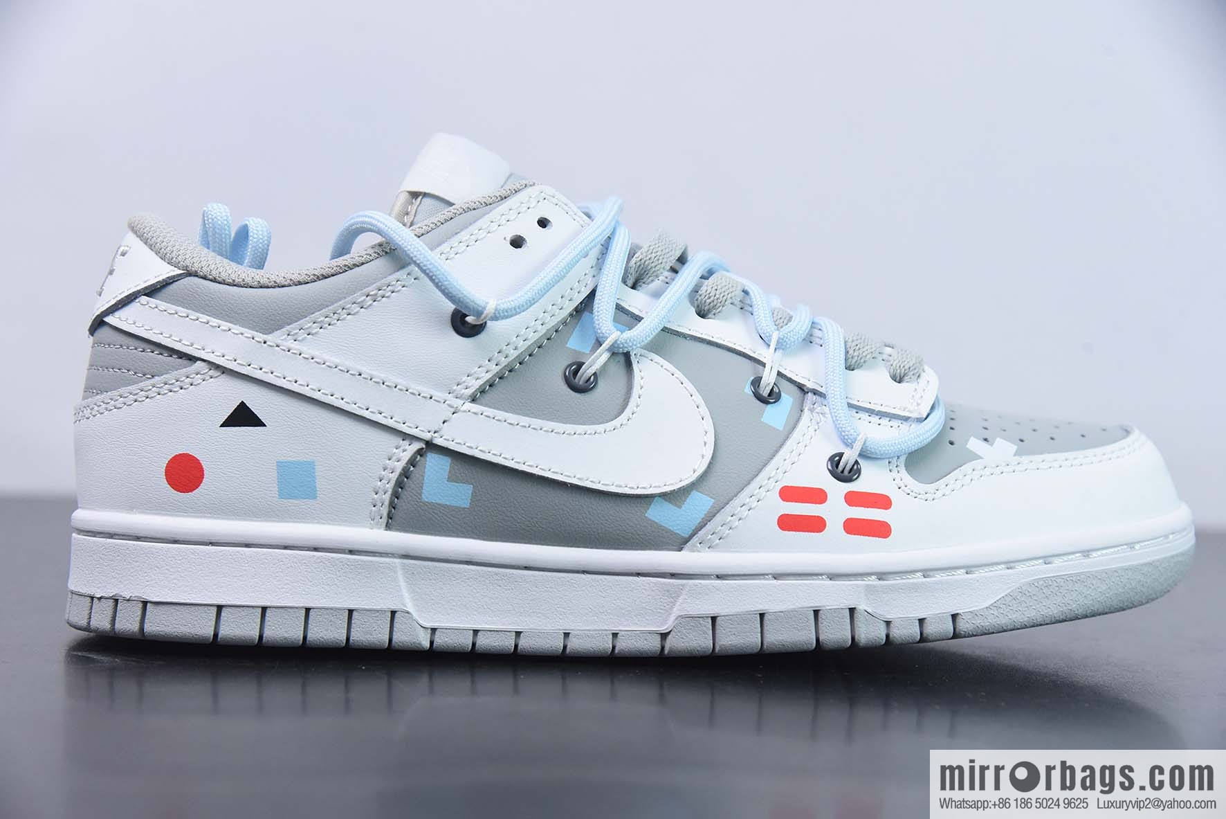 NK Dunk Low SB low-top deconstruction strap white gray video game, item number: DJ6188-003