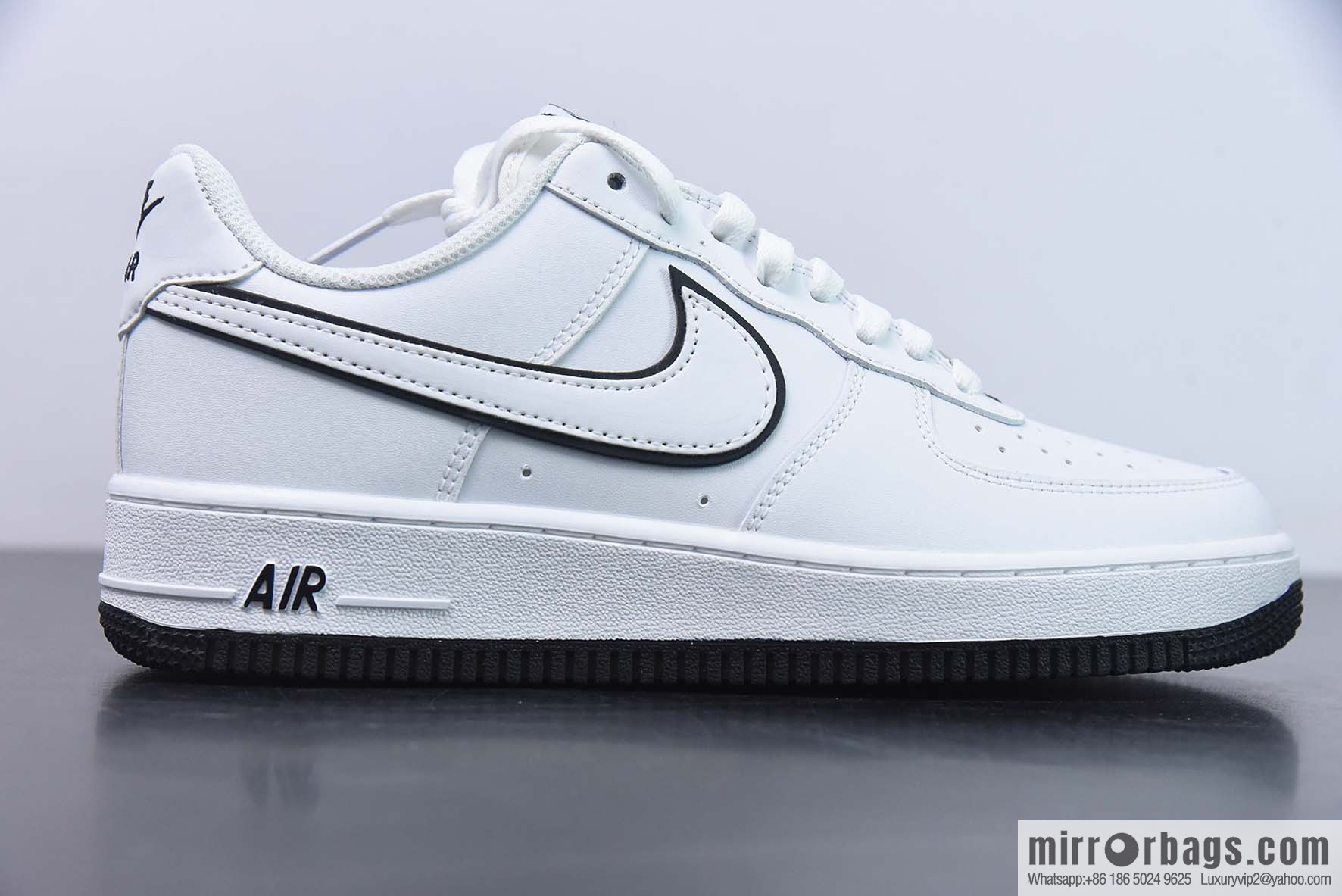 Nike Air Force 1 Low white and black, Air Force One low-top sports and leisure shoes, item number: DV0788-103
