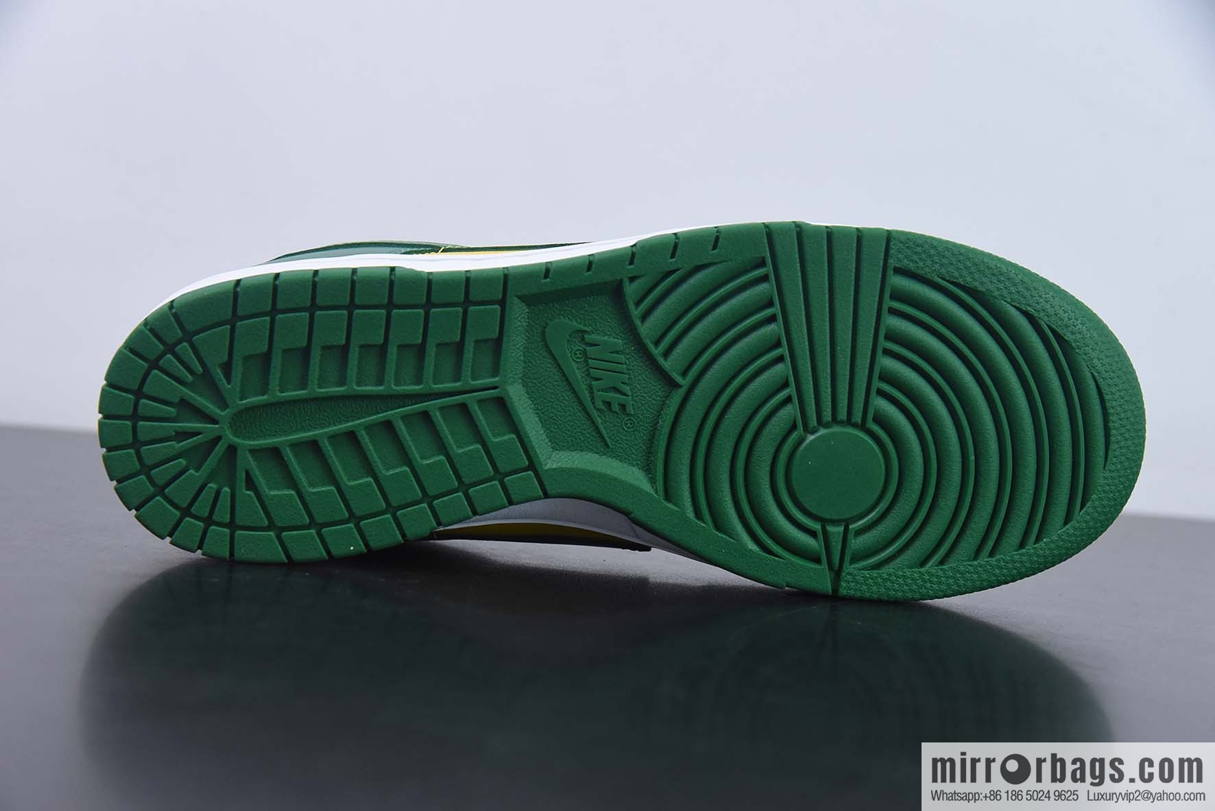 NK Dunk sb Low foreign trade special supply, Brazil yellow-green item number CU1727-700