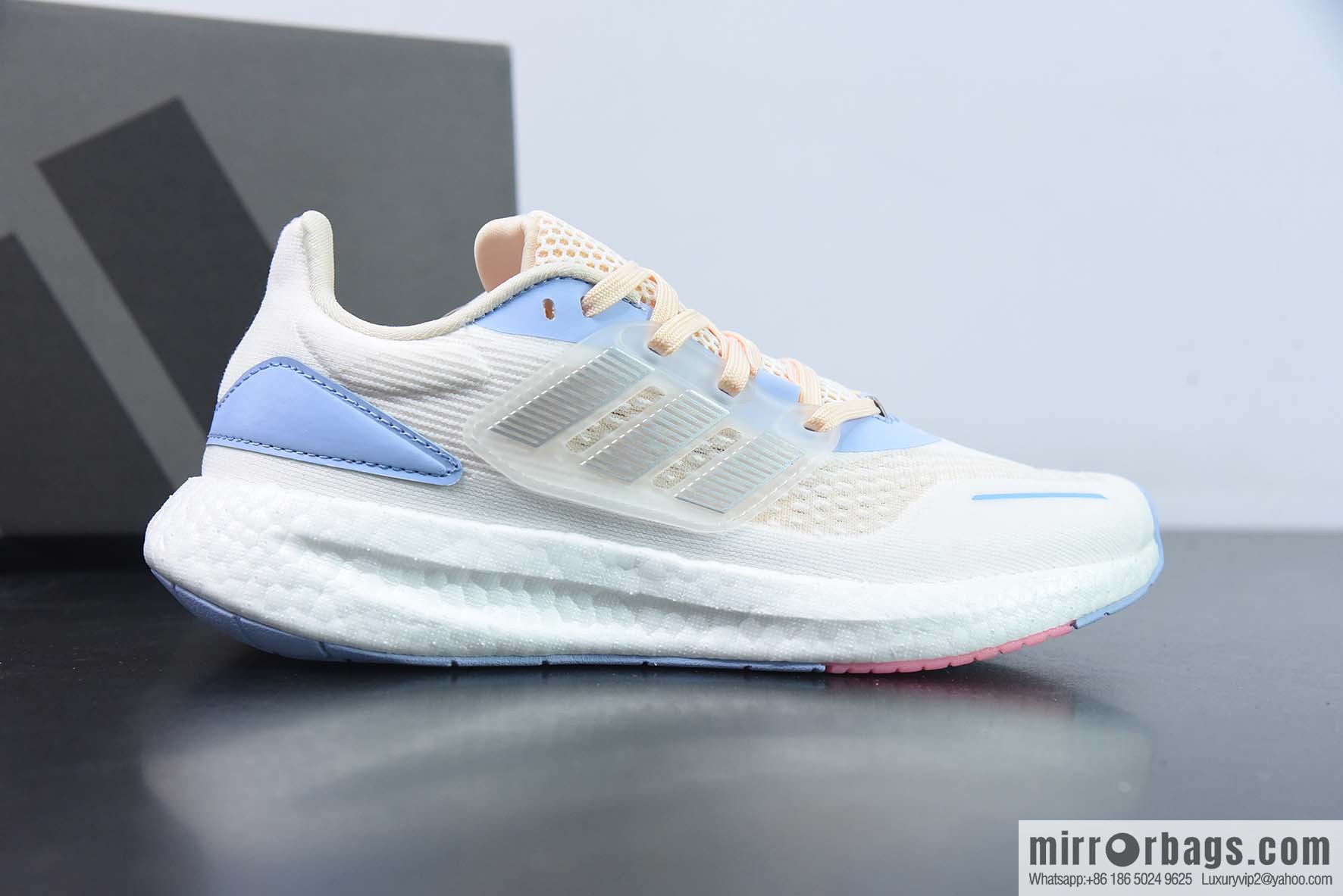 Adidas ADIDAS ultra-elastic running series PUREBOOST 22 Unisex shoes new stable perspiration shock absorption rebound non-slip durable running sneakers running shoes, item number: HQ1419