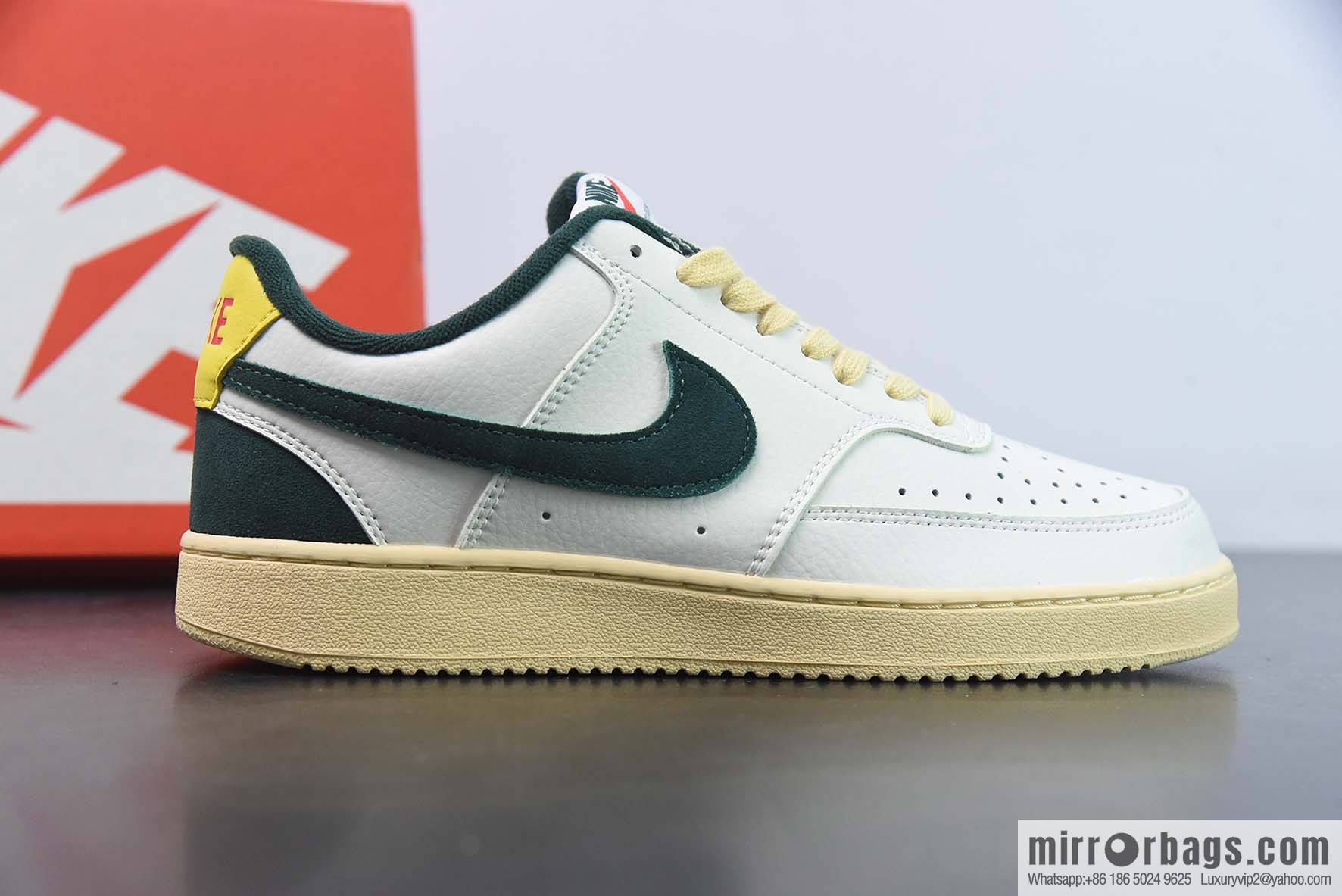 Nike Court Vision Low Casual Sports Board Shoes, Pure Original Version Item Number: FD0320 133