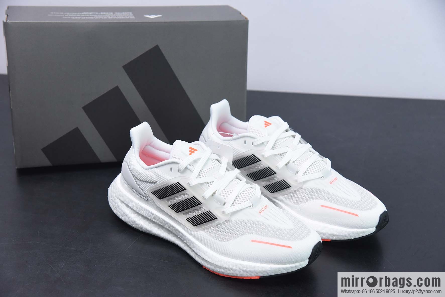 Adidas ADIDAS ultra-elastic running series PUREBOOST 22 Unisex shoes new stable perspiration shock absorption rebound non-slip durable running sneakers running shoes item number: IG0909