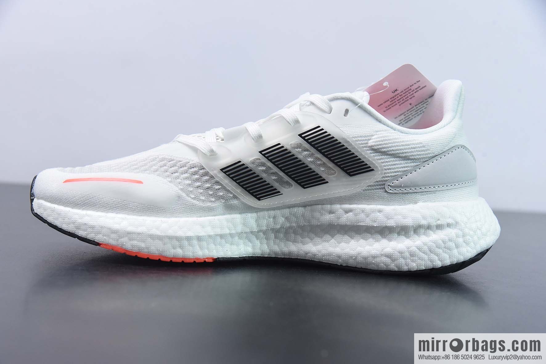 Adidas ADIDAS ultra-elastic running series PUREBOOST 22 Unisex shoes new stable perspiration shock absorption rebound non-slip durable running sneakers running shoes item number: IG0909