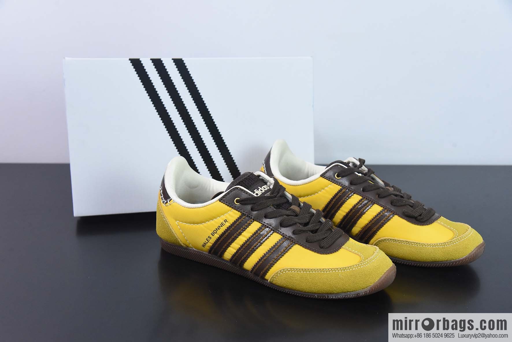 Adidas WB Japan Low Adi, Clover WB Nissan Series Classic Vintage Low Top Casual Sports Jogging Shoes Item Number: GY5752
