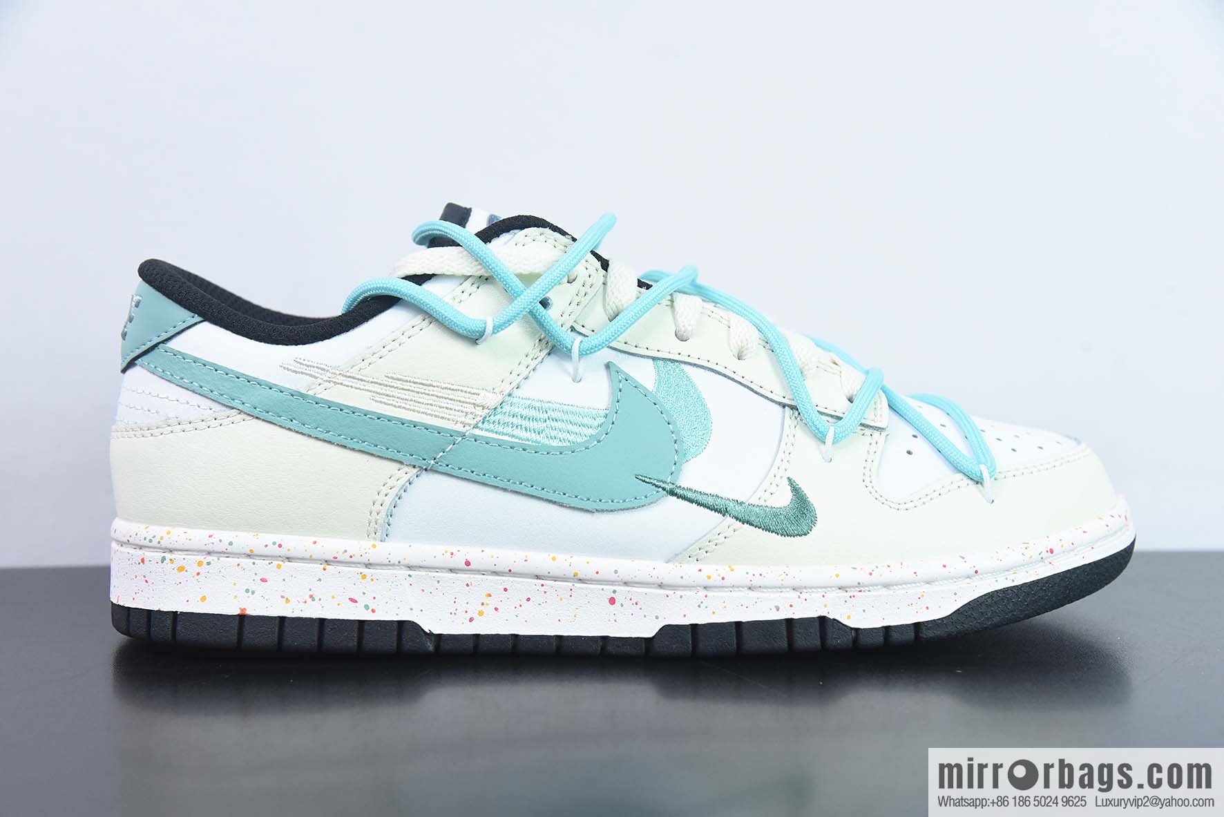 NK Dunk Low three hook, beige green, low-top casual shoes, item number: FD4623-147