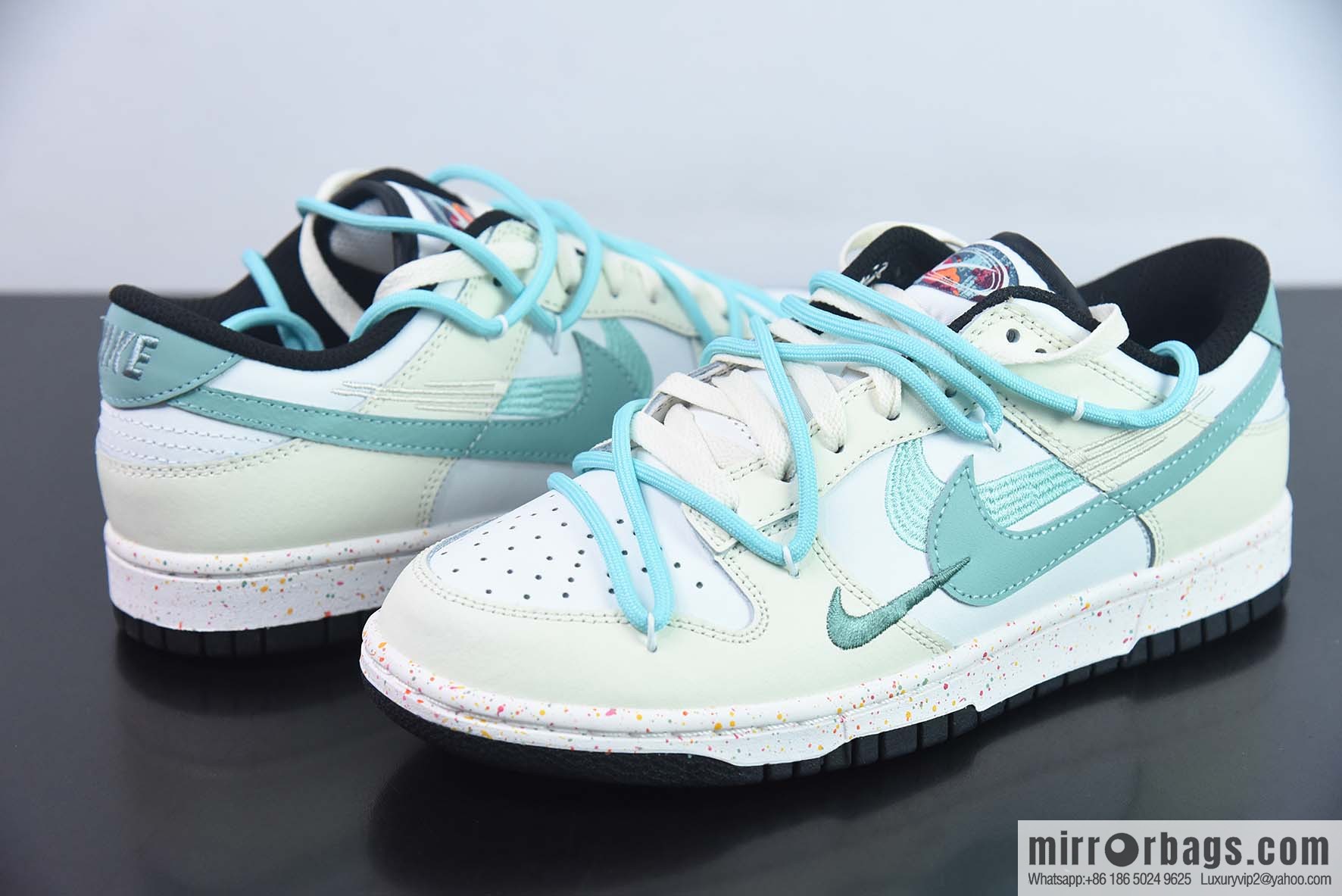 NK Dunk Low three hook, beige green, low-top casual shoes, item number: FD4623-147
