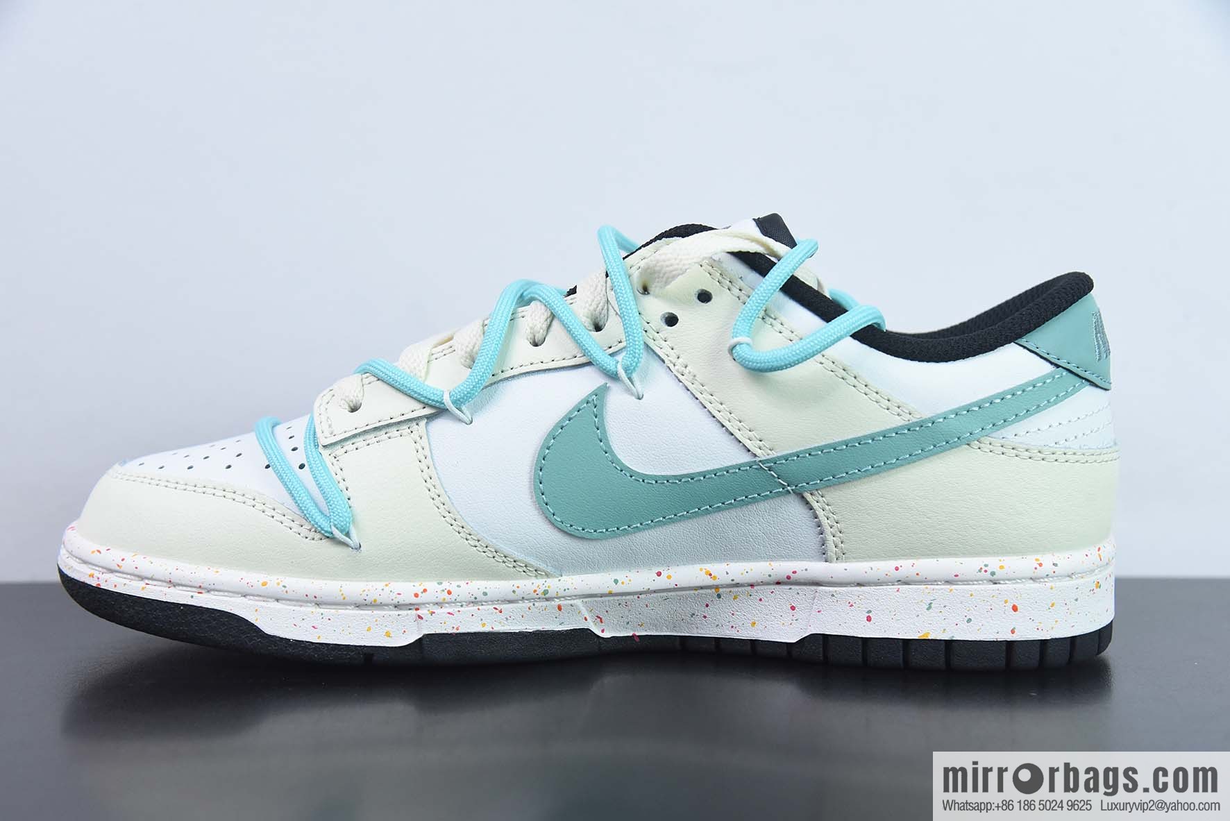 NK Dunk Low three hook, beige green, low-top casual shoes, item number: FD4623-147