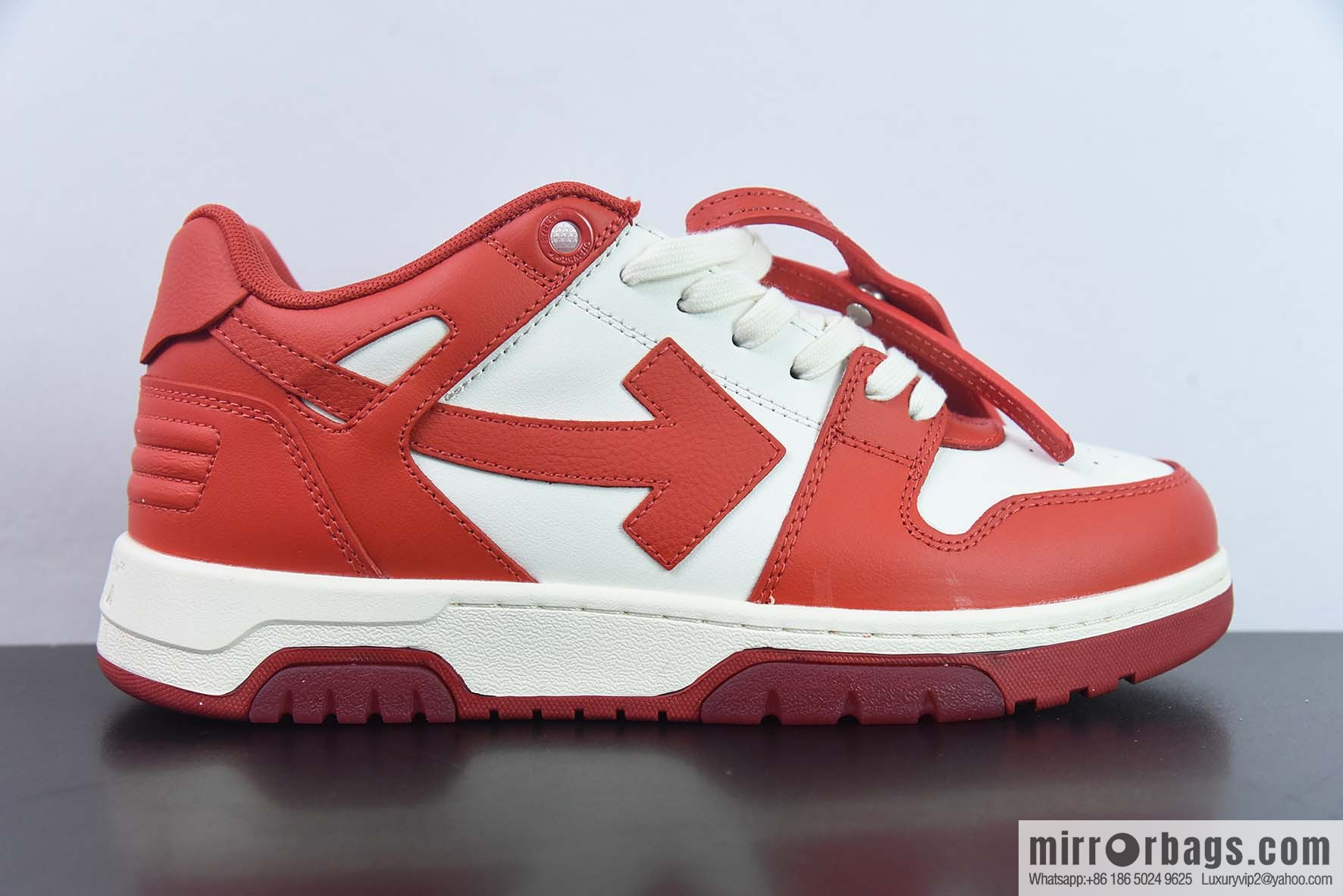 OFF-WHITE Out Of Office series low-top Vintage versatile casual sports shoes
