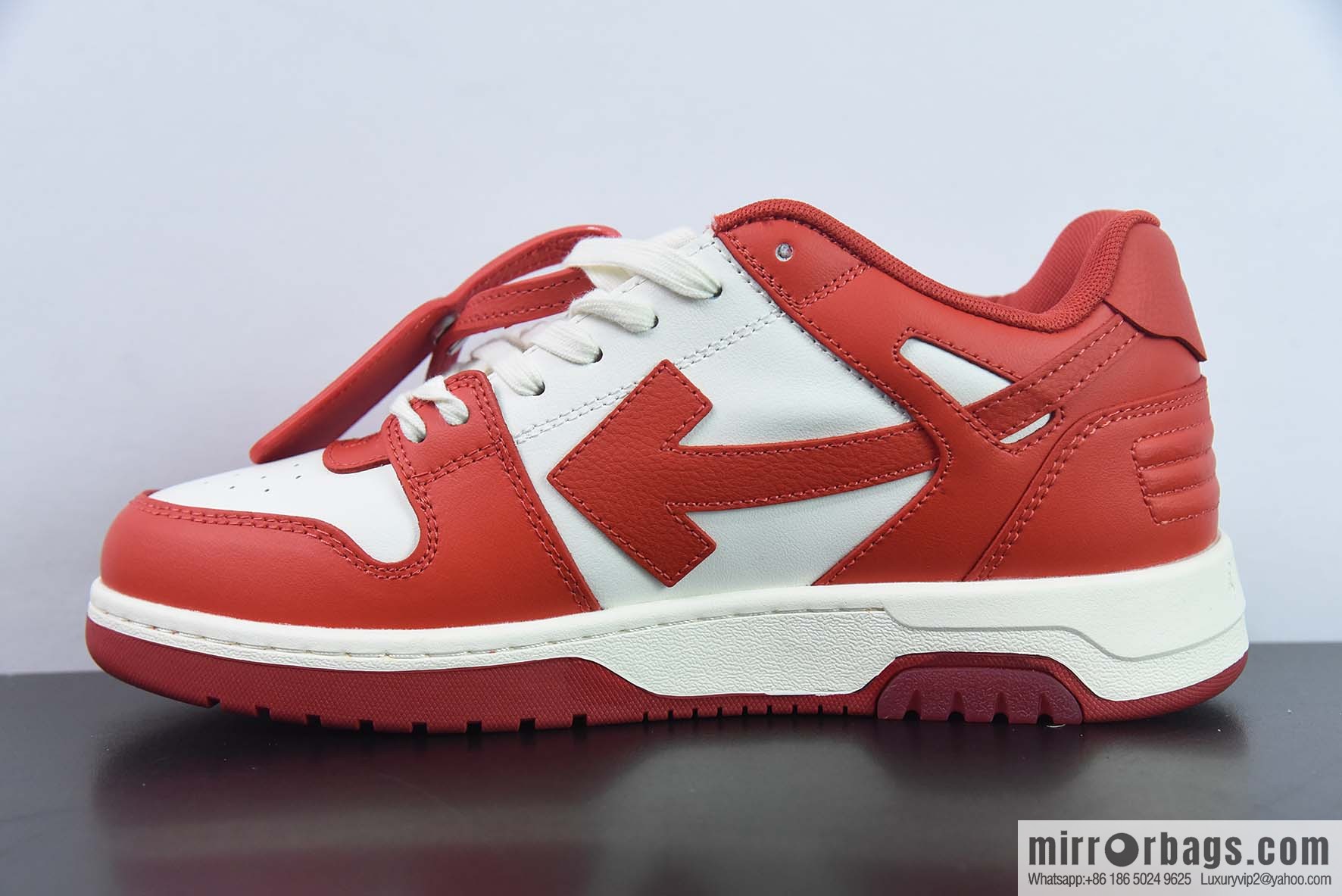 OFF-WHITE Out Of Office series low-top Vintage versatile casual sports shoes