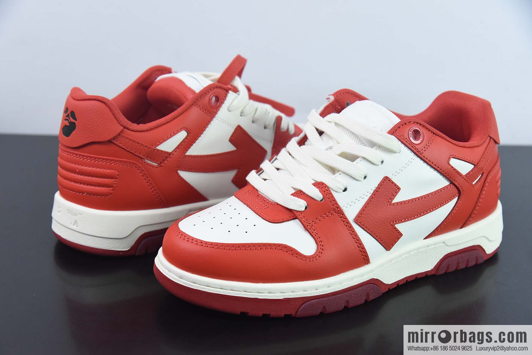 OFF-WHITE Out Of Office series low-top Vintage versatile casual sports shoes