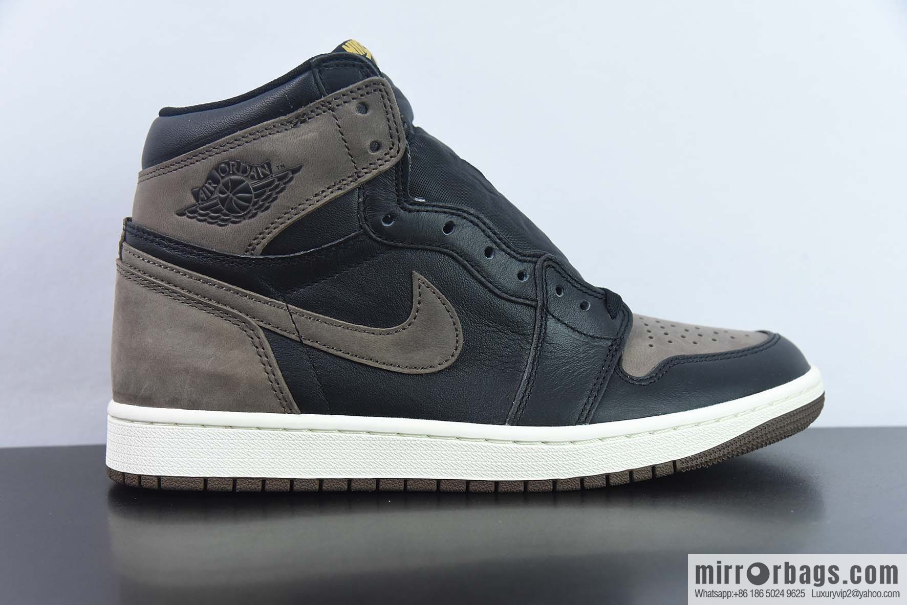 IR Jordan 1 High AJ1 High Top, Mocha, Brown and Black Item Number: DZ5485-020