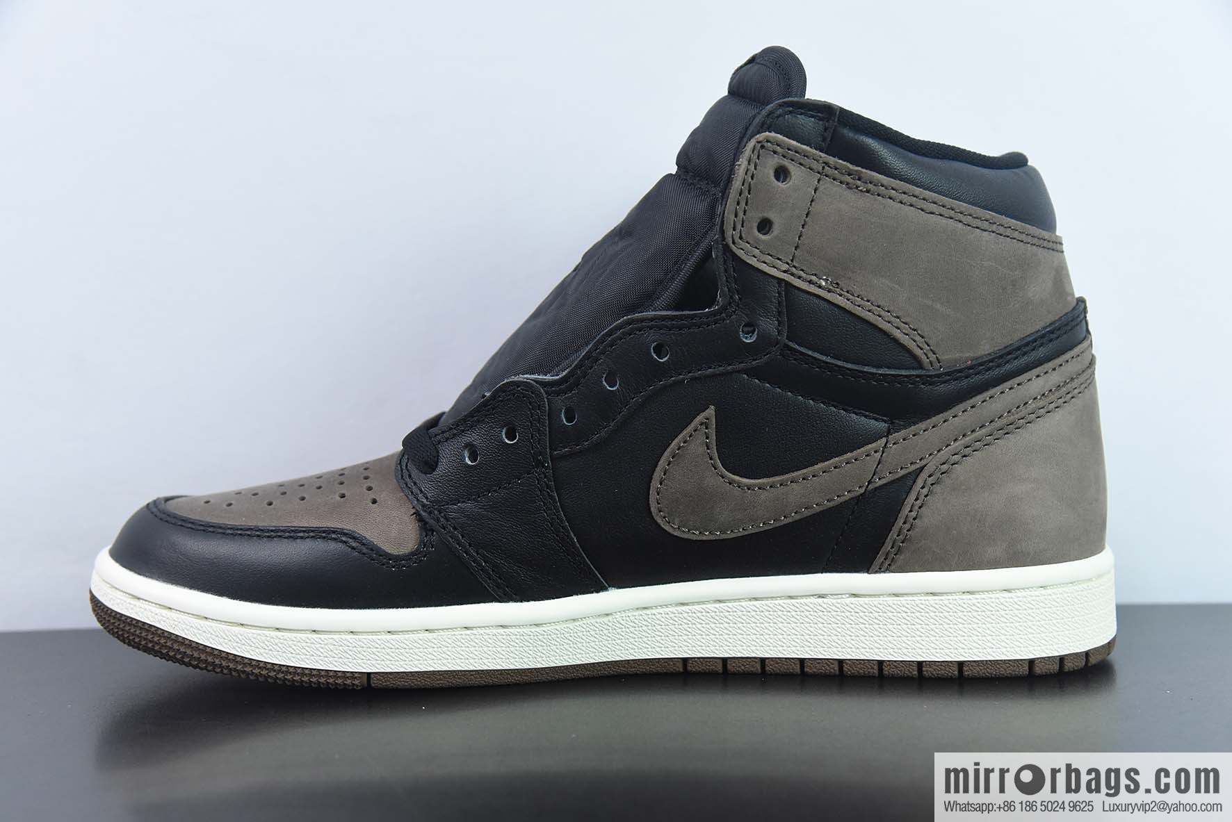 IR Jordan 1 High AJ1 High Top, Mocha, Brown and Black Item Number: DZ5485-020