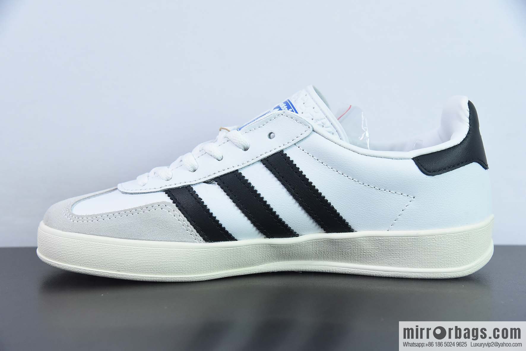 Adidas Originals Gazelle INdoor pure original version, Clover casual non-slip durable low-top board shoes Item number: FV1242