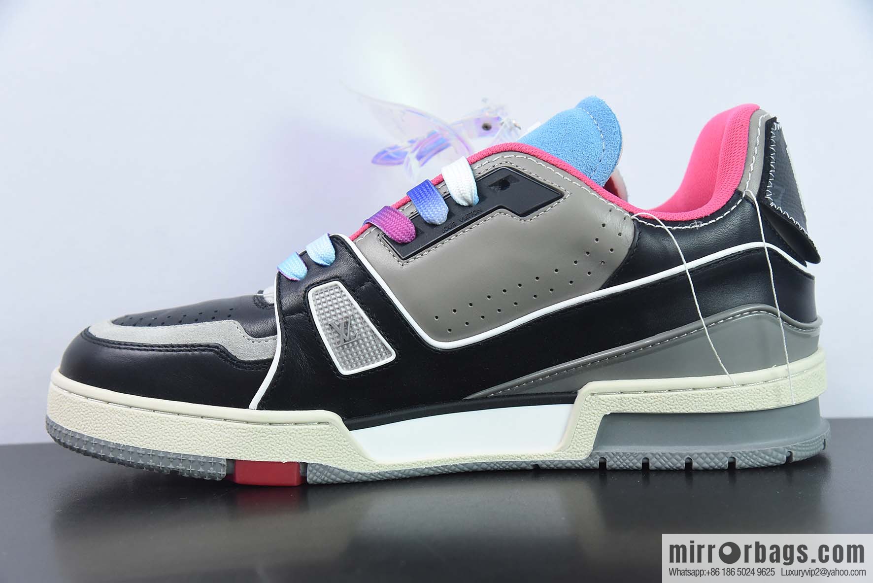 Donkey Replica Luxury Handbag LV Trainer Top Version Trainer sneakers
