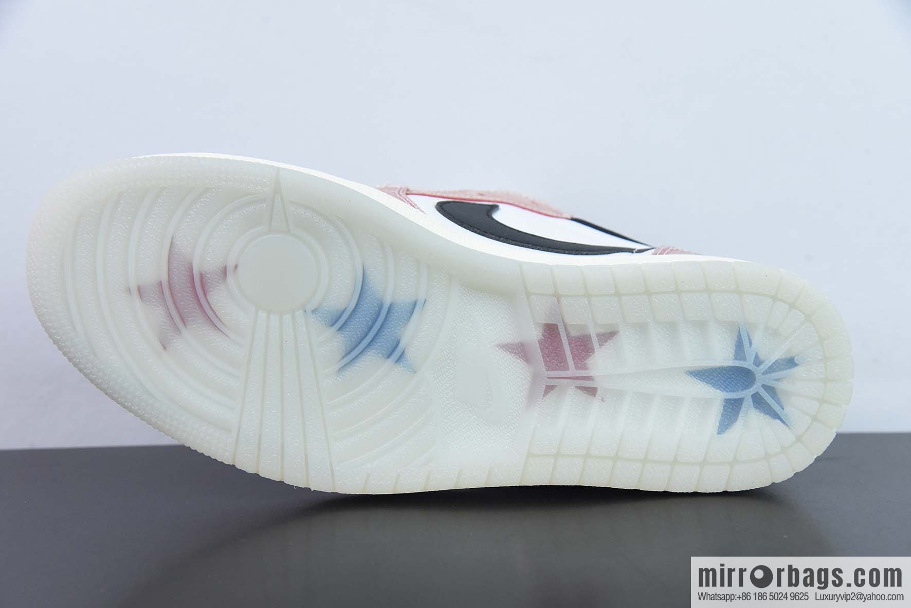 Air Jordan AJ1 Retro Low OG Son of Jordan White and Red Sneakers Part Number: FN0432-017