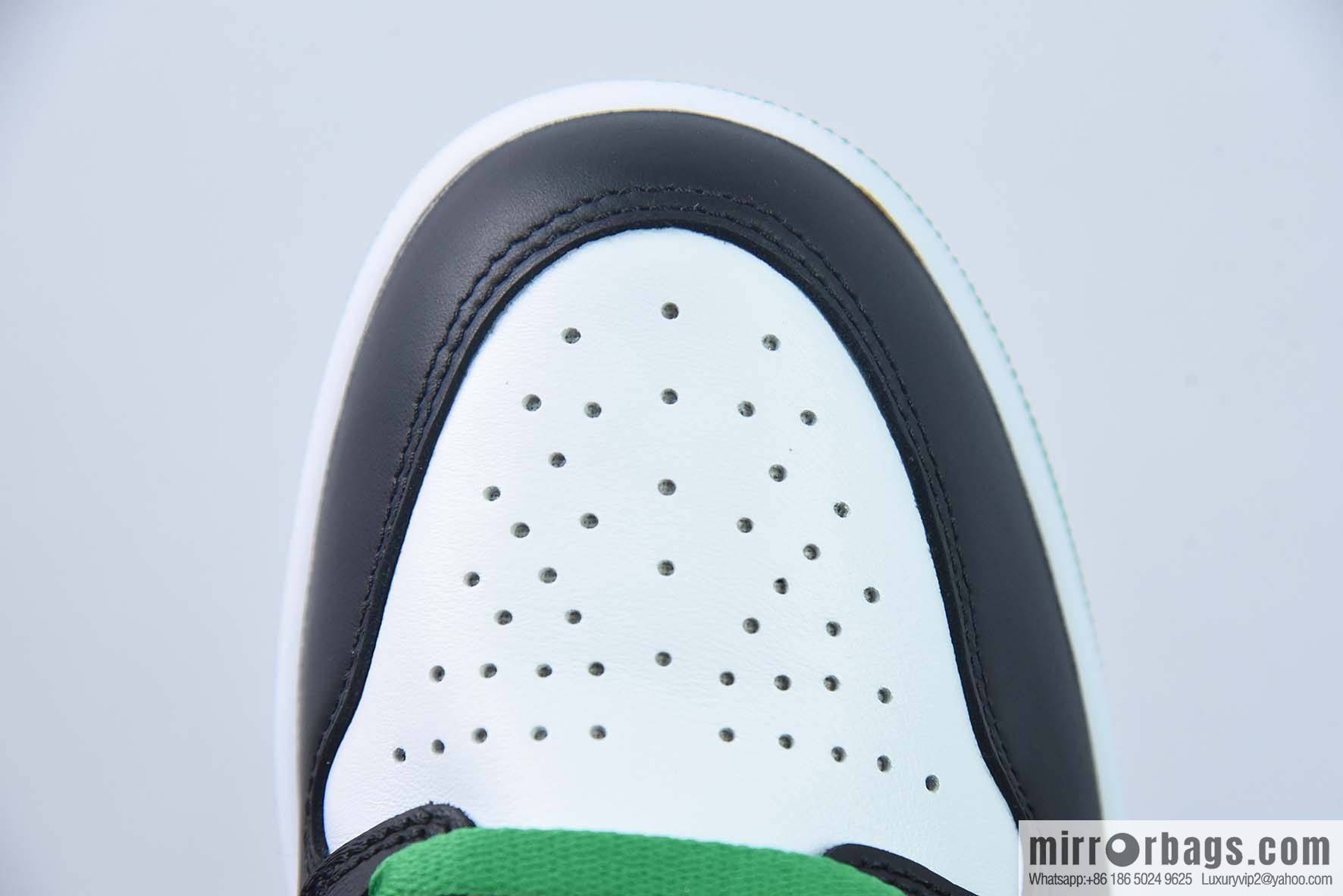 Air Jordan AJ1 Retro High Top White Green Black High Top Shoes, item number: DZ5485-031