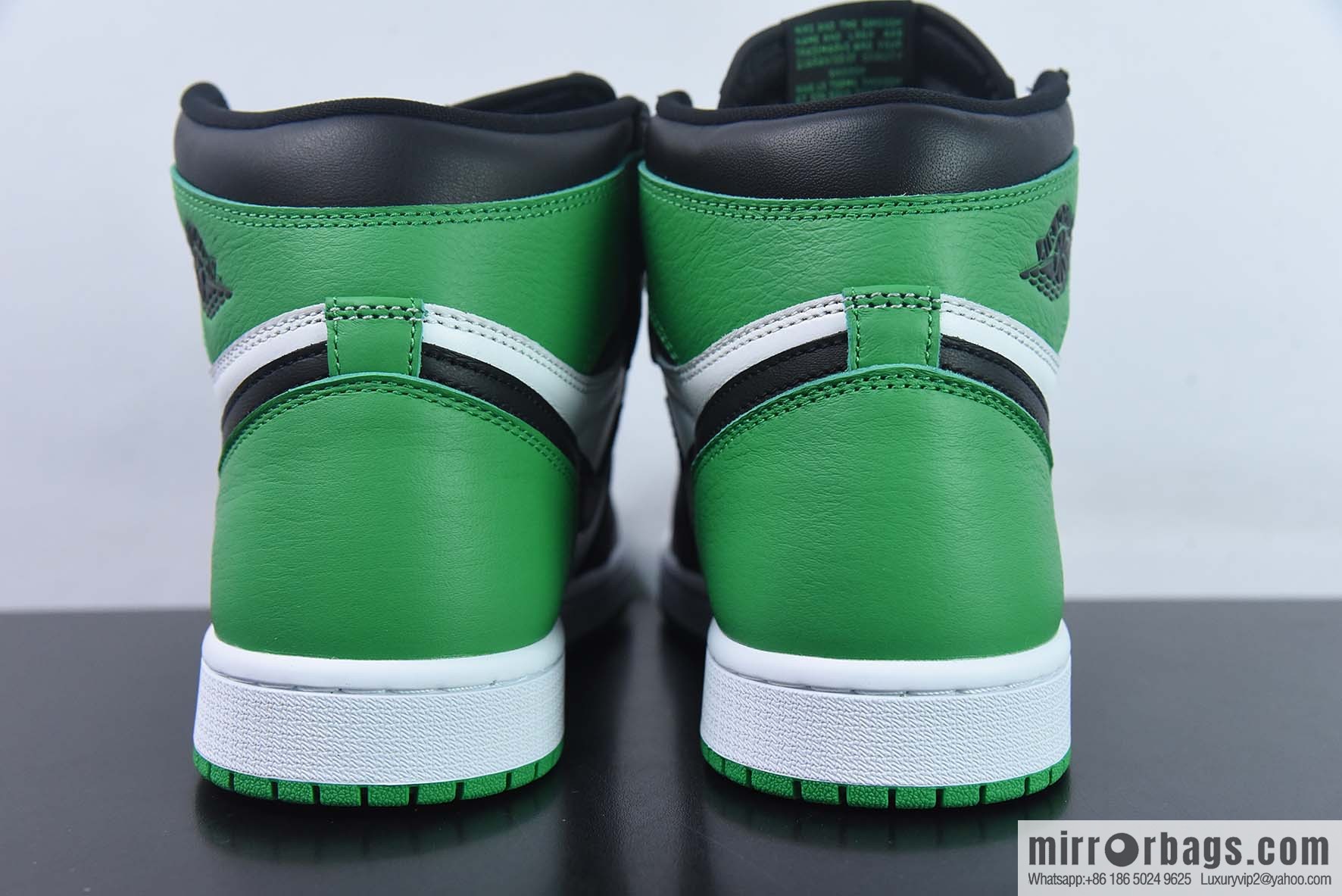 Air Jordan AJ1 Retro High Top White Green Black High Top Shoes, item number: DZ5485-031