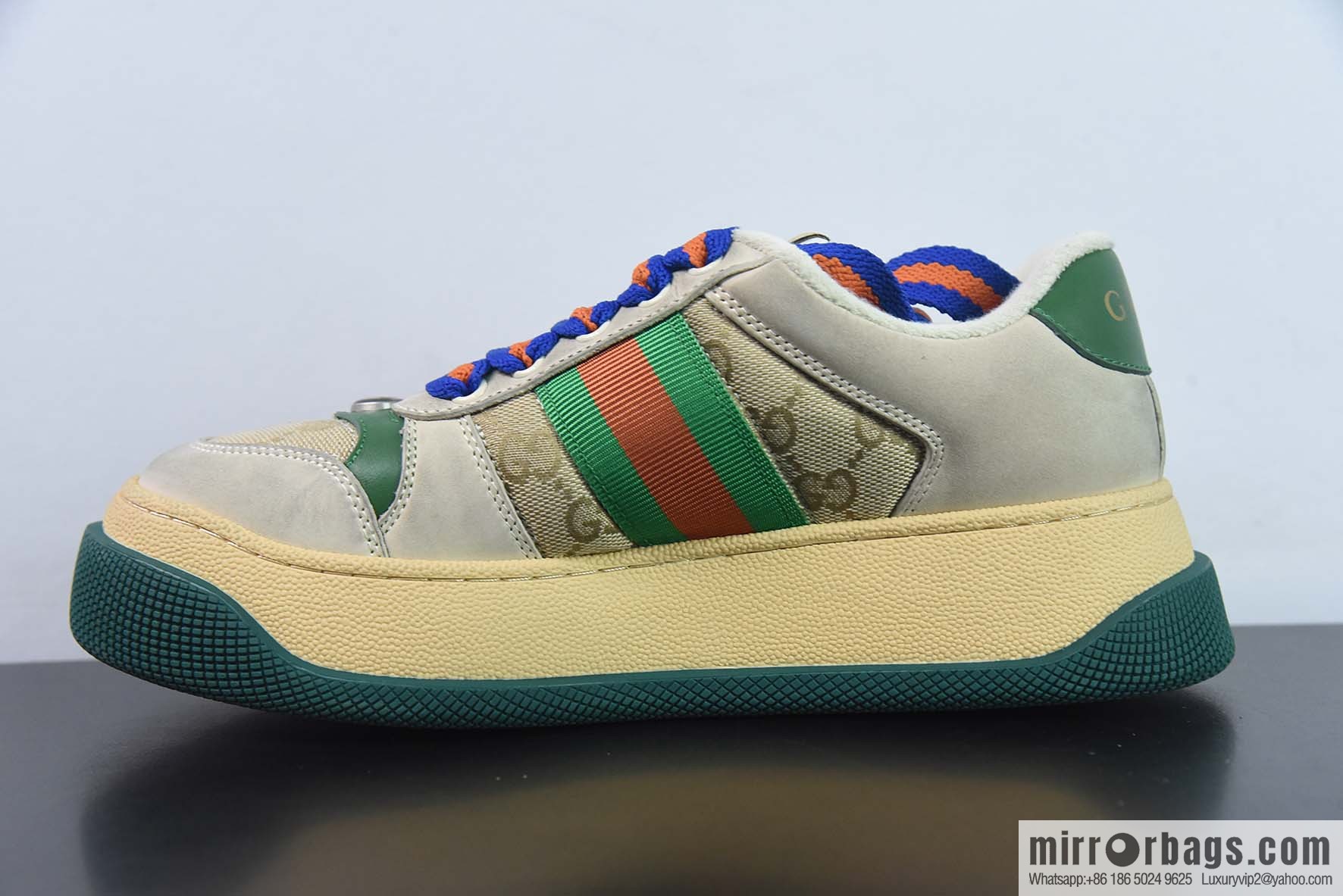 Gucci/Gucci chubby small dirty shoes series board shoes/platform models