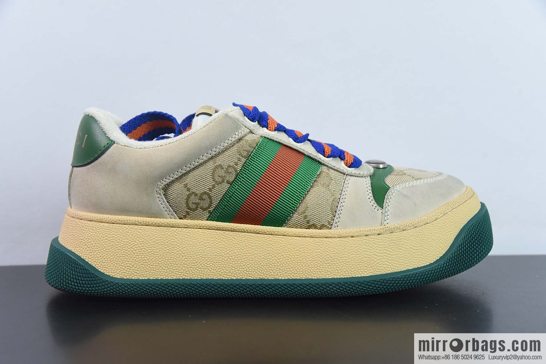Gucci/Gucci chubby small dirty shoes series board shoes/platform models