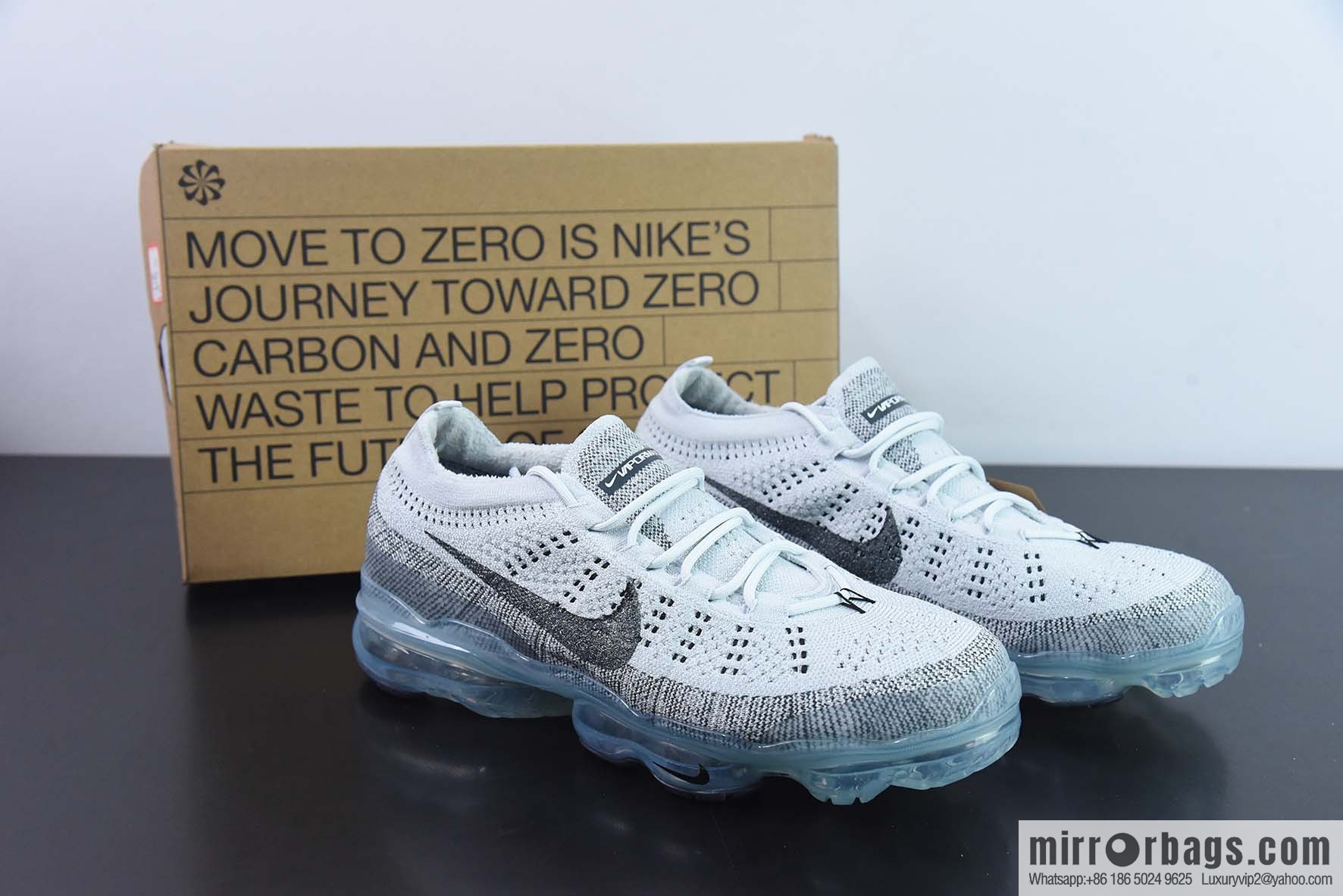 Nk Vapormax 2023 Flyknit Nike 2023 Flying Weaving Breathable Casual Full Palm Air Cushion Running Shoes, Item Number: DV1678-004