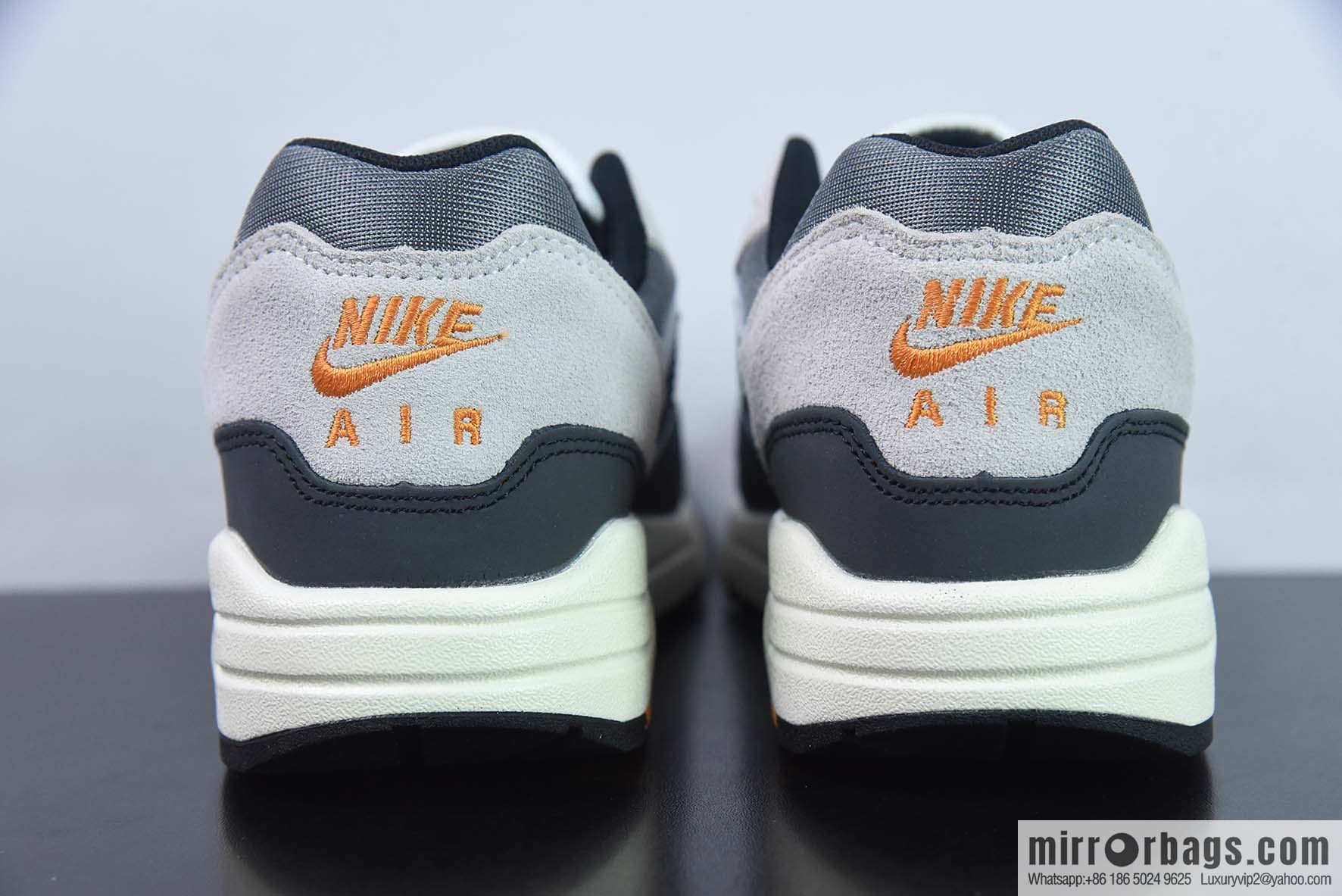 Nk Air Max 1 nike half palm air unit vintage running shoes, item number: fn7487 133