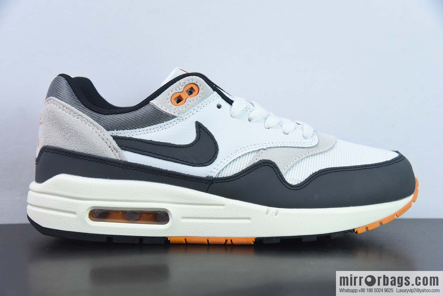 Nk Air Max 1 nike half palm air unit vintage running shoes, item number: fn7487 133