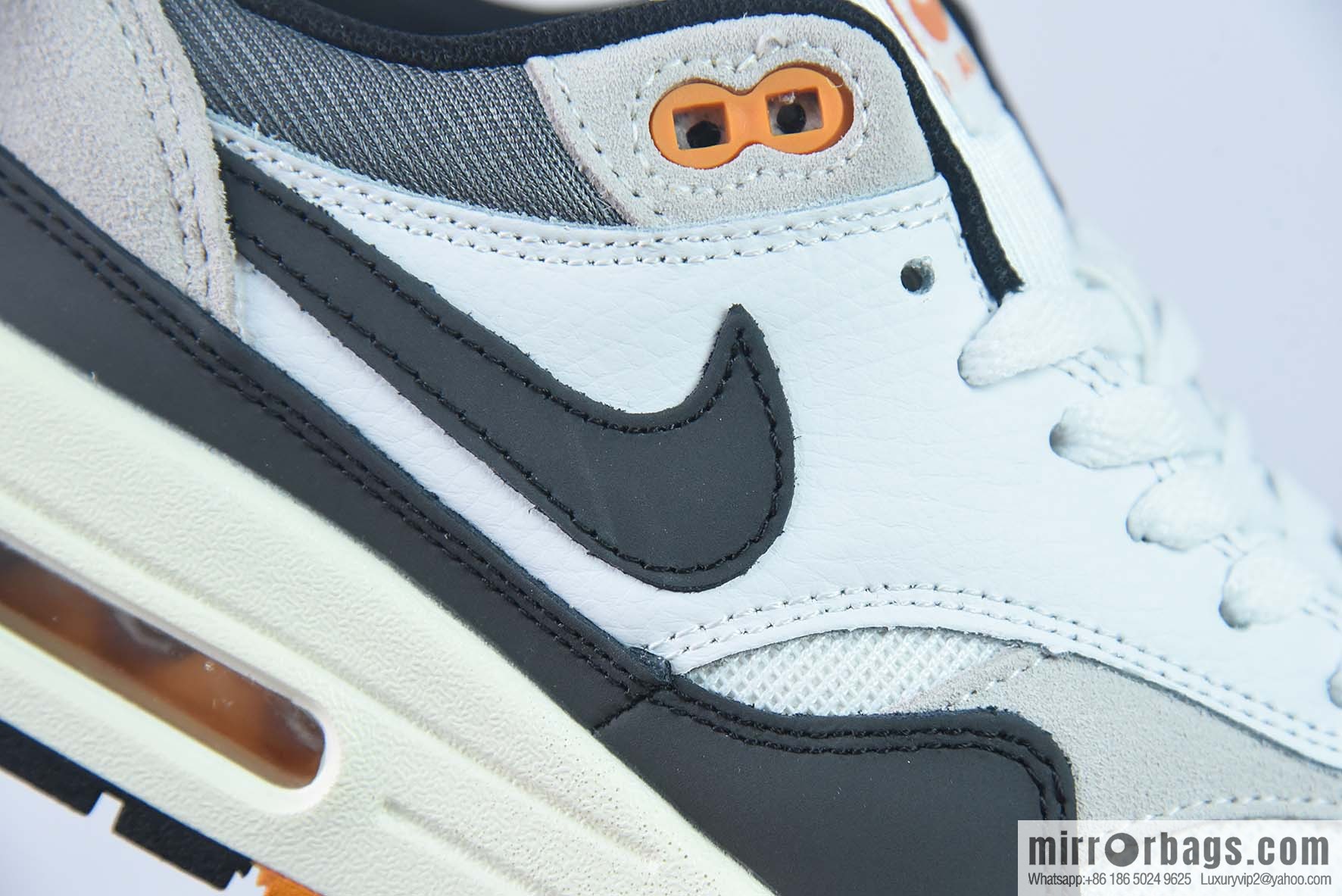 Nk Air Max 1 nike half palm air unit vintage running shoes, item number: fn7487 133