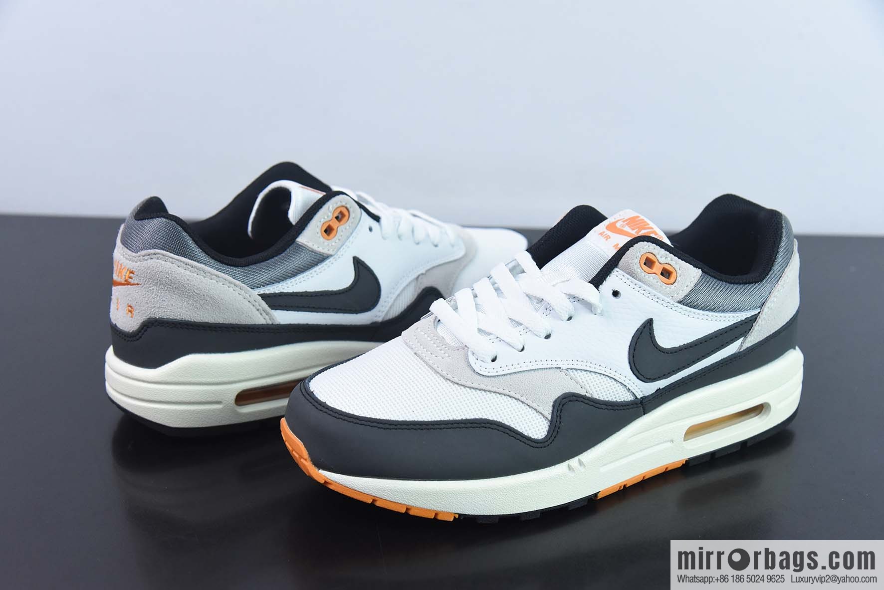 Nk Air Max 1 nike half palm air unit vintage running shoes, item number: fn7487 133