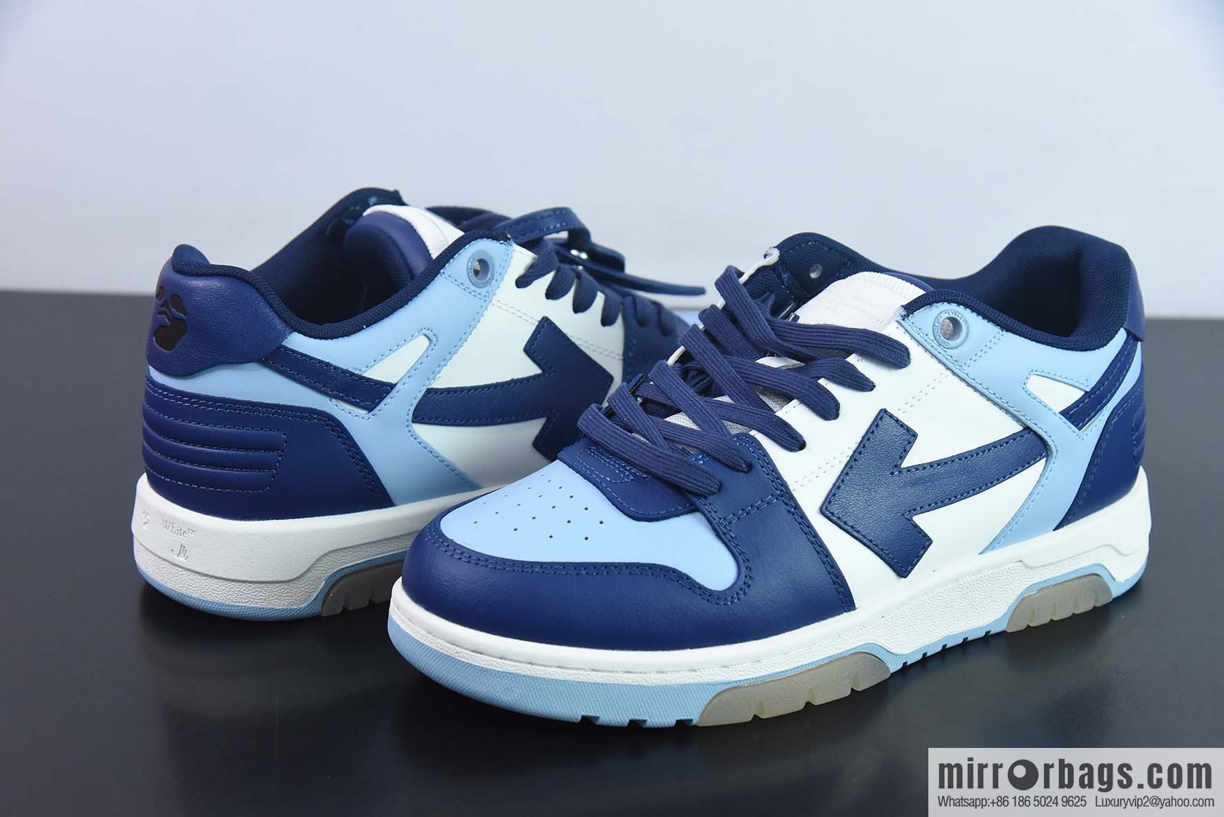 OFF-WHITE Out Of Office series low-top Vintage versatile casual sports shoes