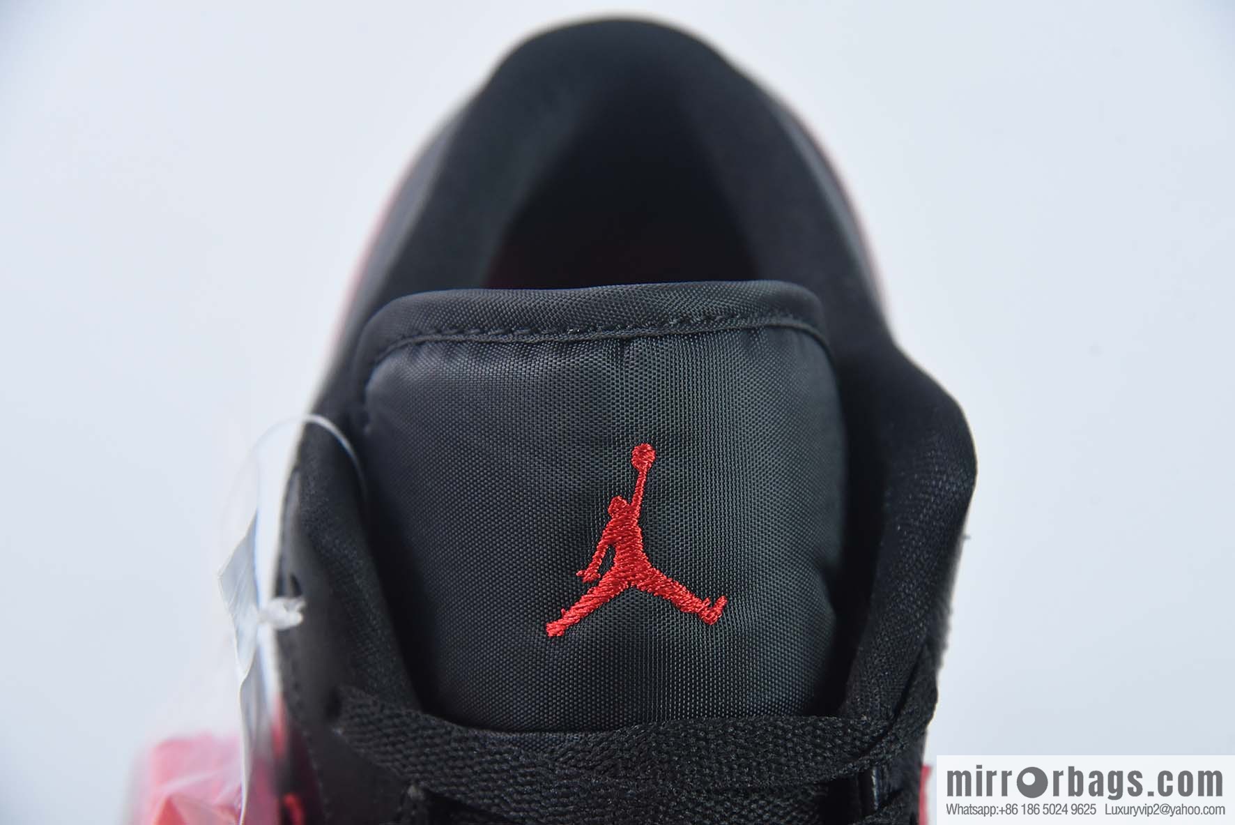 Air Jordan 1 Low AJ1 Jordan 1st generation low-top basketball shoes/black and red 2023 new models on sale, item number: DC0774-061