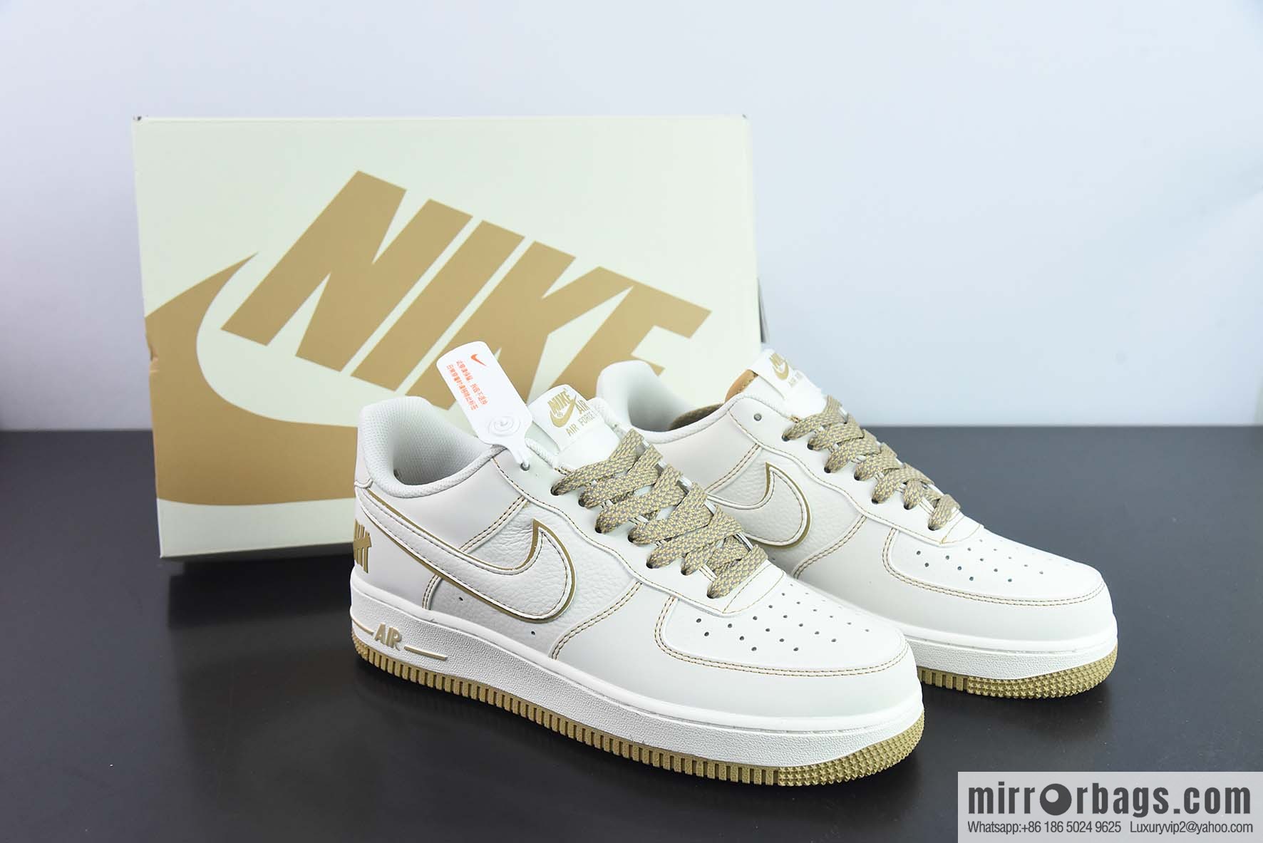 Nike Air Force 1 Low Desert Yellow, Air Force One low-top sports and leisure shoes, item number UT2022-028