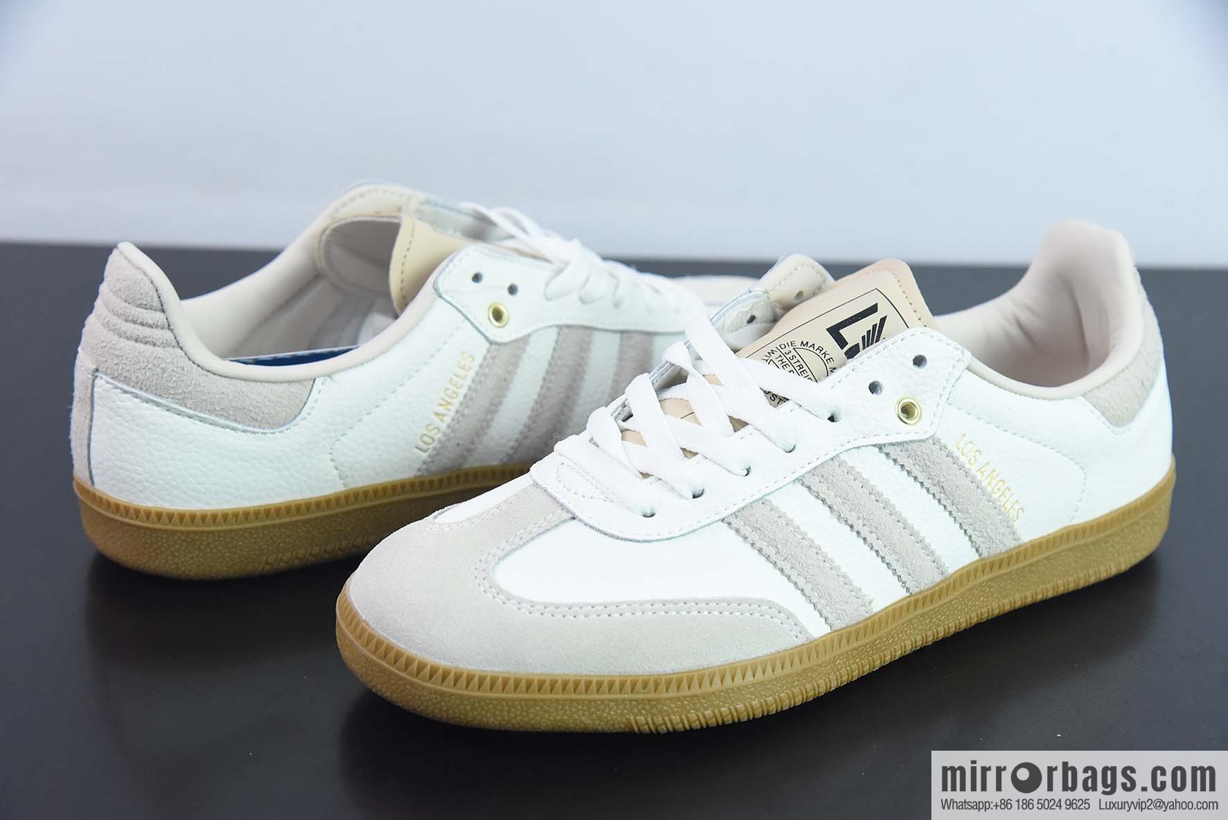 Adidas Originals Samba Adidas, Clover, Samba Series Virtue Versatile Vintage Low Top Board Shoes, Item Number: GV8358