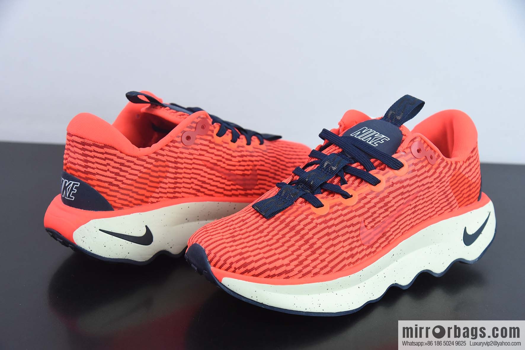 Nike Motiva Nike cushioning non-slip durable breathable sneakers orange, item number: DV1237-600