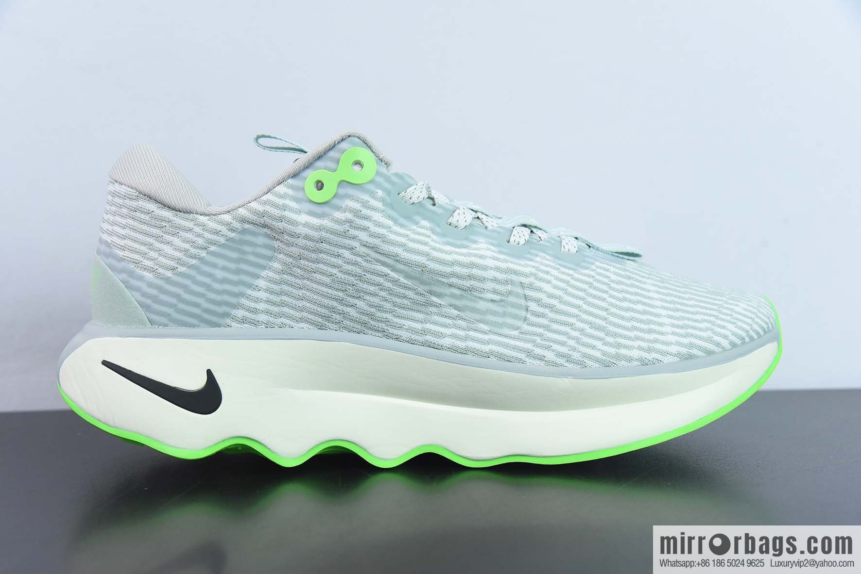 Nike Motiva Nike cushioning non-slip durable breathable sneakers gray green, item number: DV1238-002