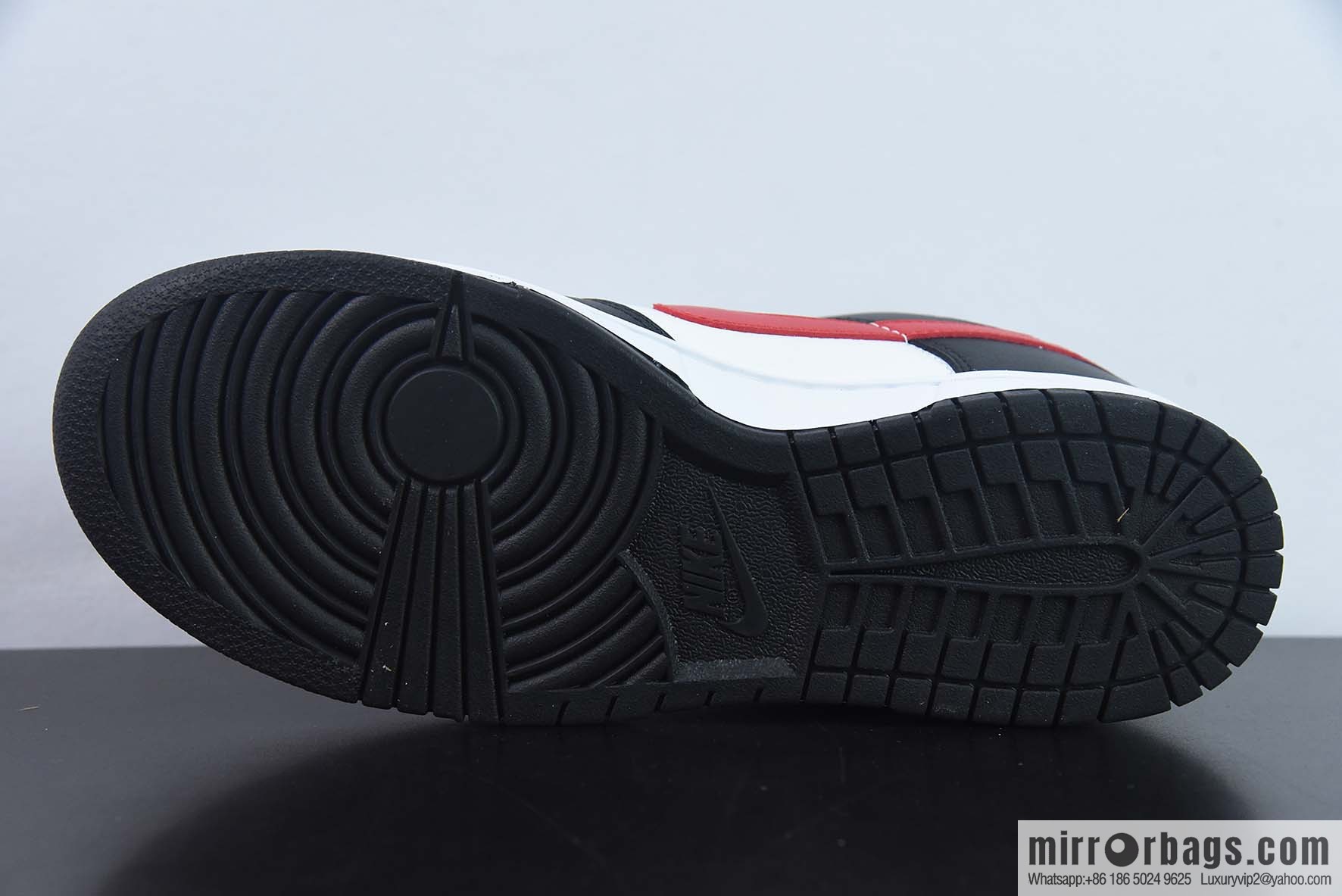 NK Dunk Low Retro PRM low-top casual sports shoes, black and white red, item number: FB3354-001