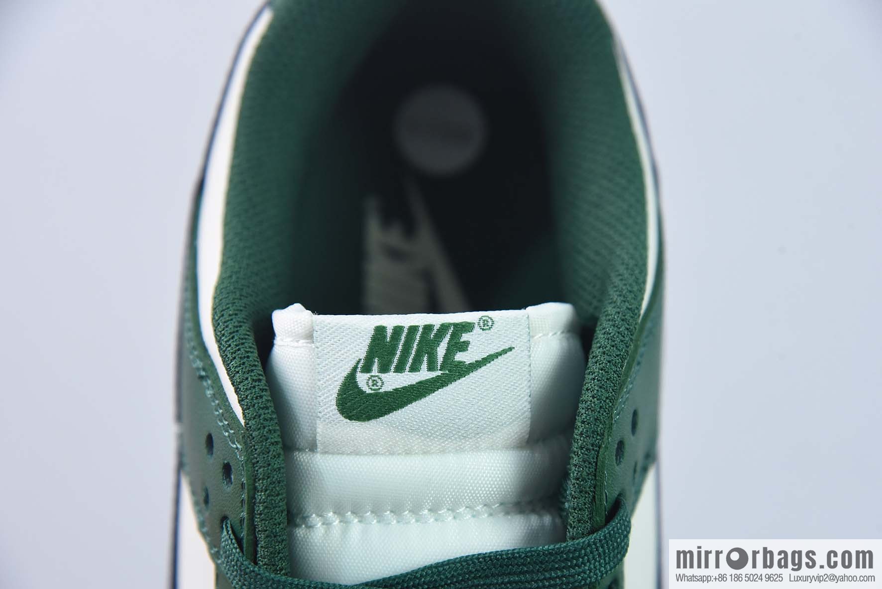NK Dunk Low SP white, green and blue, low-top casual sports shoes, item number: DD1503-300