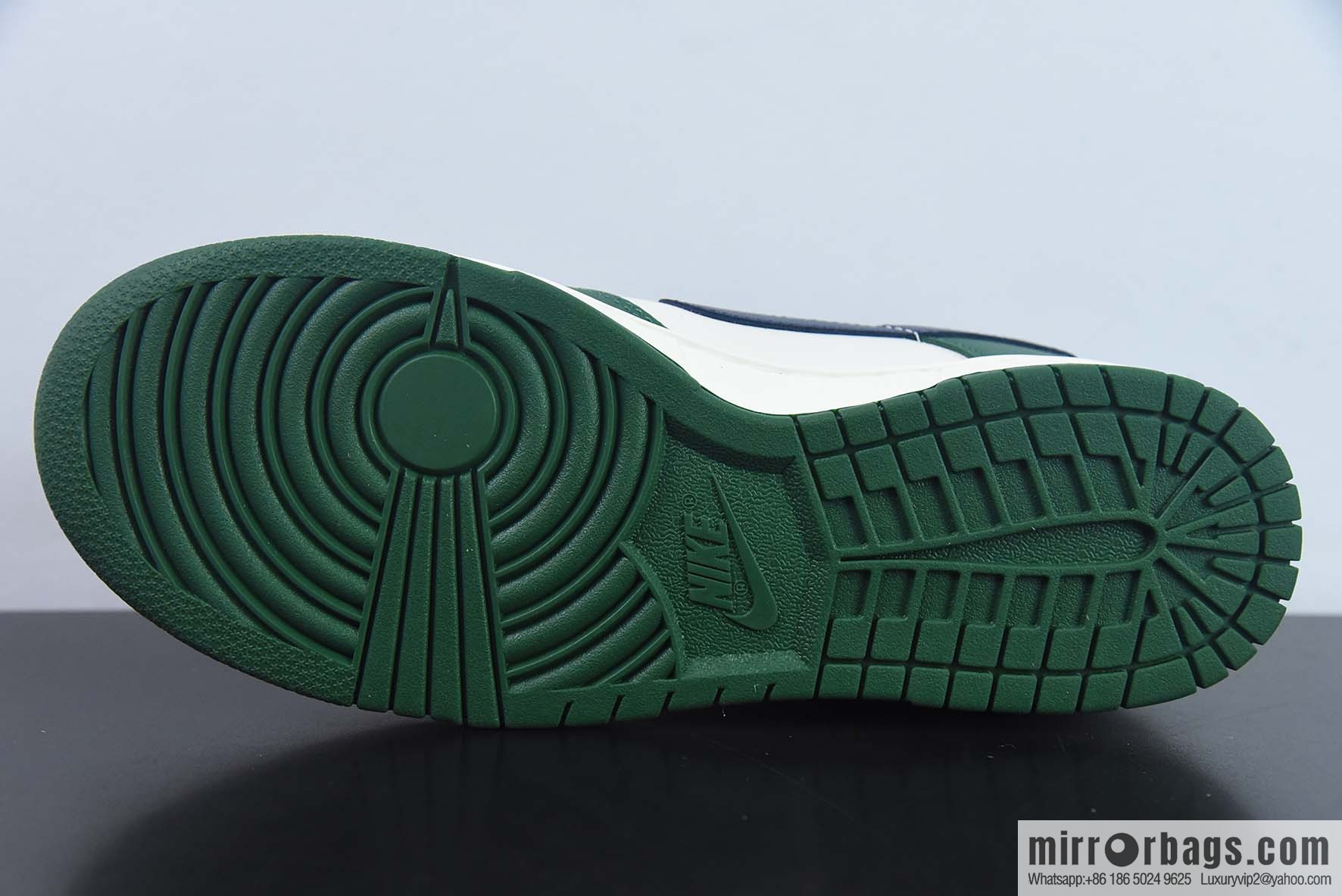 NK Dunk Low SP white, green and blue, low-top casual sports shoes, item number: DD1503-300