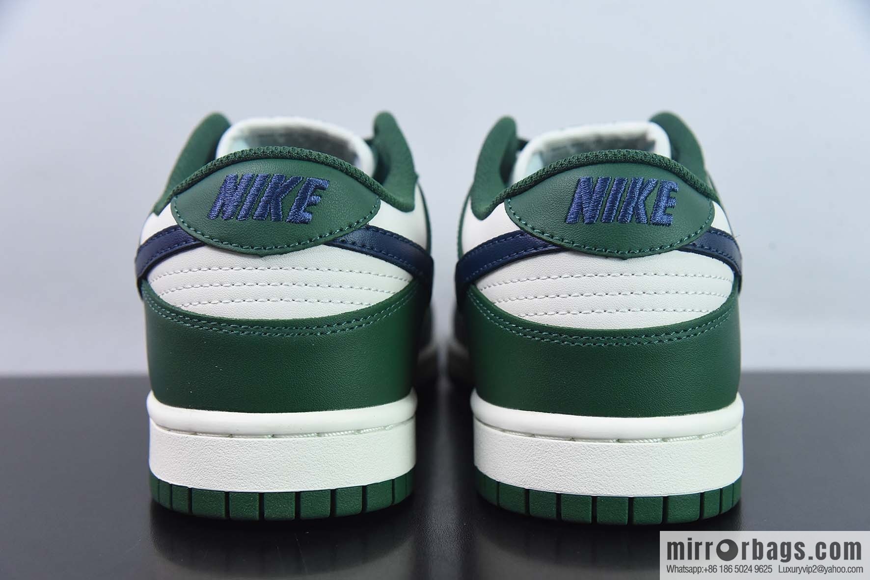 NK Dunk Low SP white, green and blue, low-top casual sports shoes, item number: DD1503-300