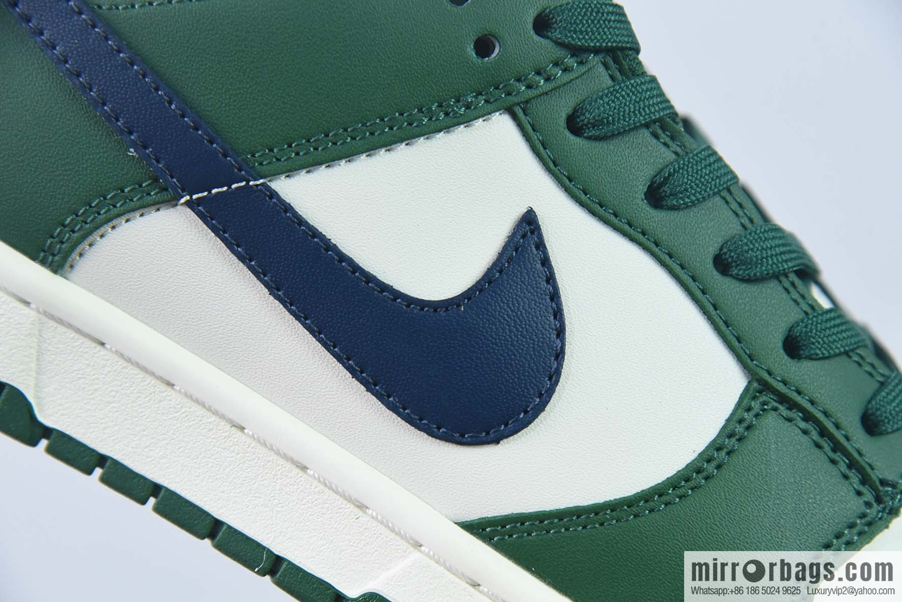 NK Dunk Low SP white, green and blue, low-top casual sports shoes, item number: DD1503-300