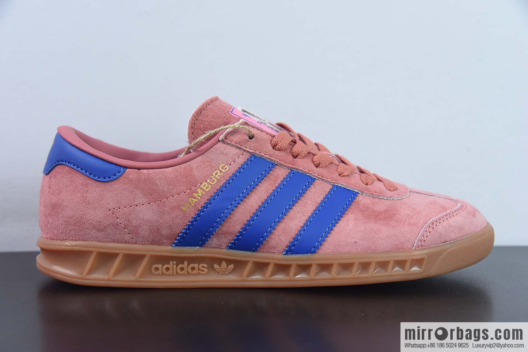 Adidas Originals Handball Spezial nubuck Adidas Clover board shoes Hamburg bronzing, item number: H00446