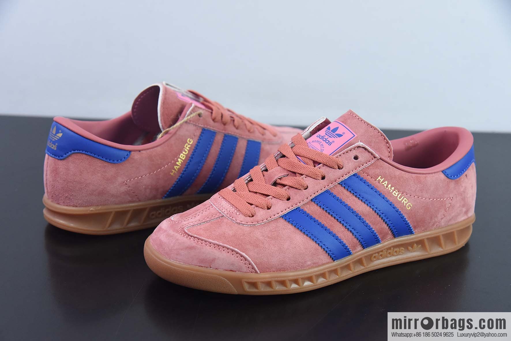 Adidas Originals Handball Spezial nubuck Adidas Clover board shoes Hamburg bronzing, item number: H00446