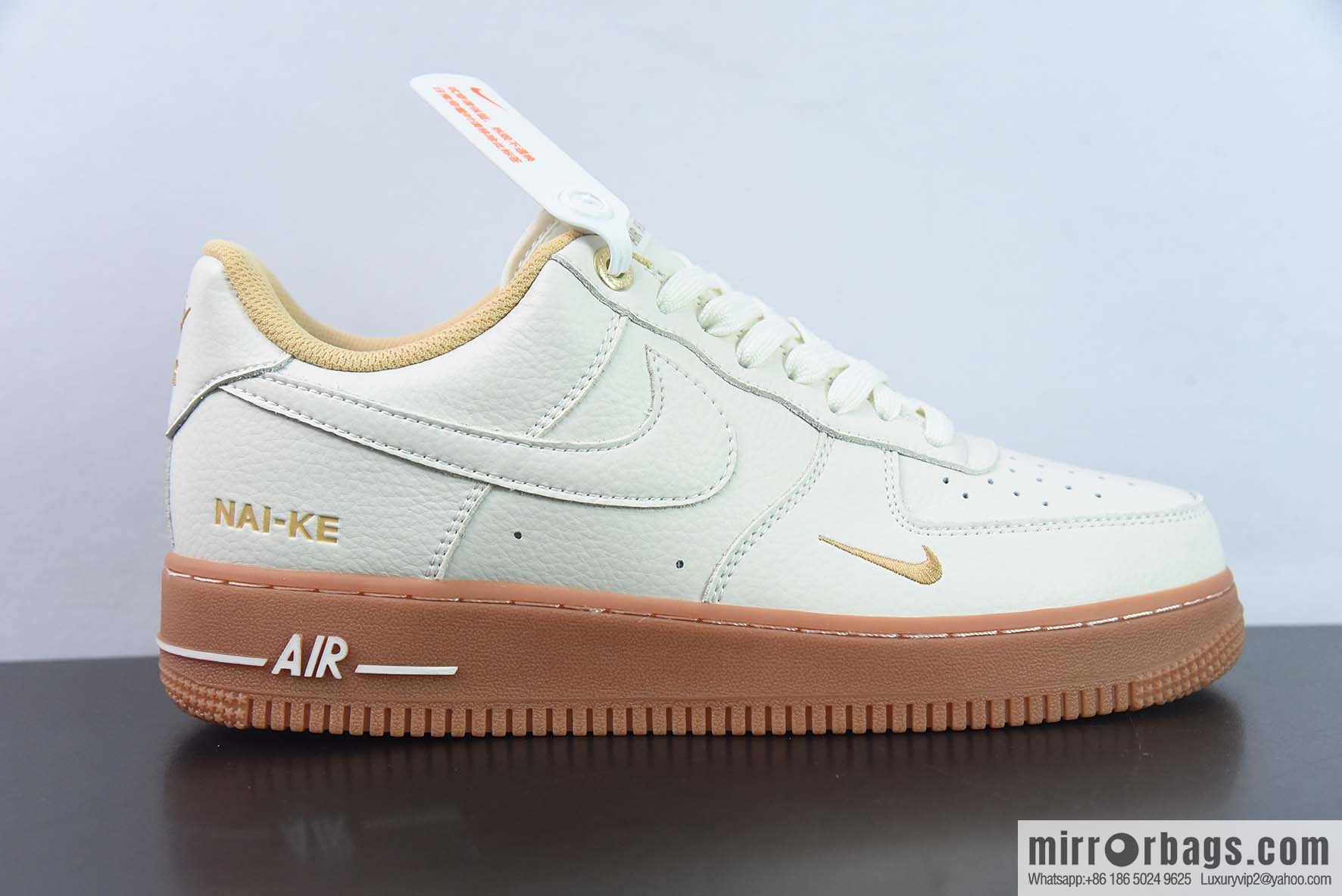 Nike Air Force 1 Low Air Force One low-top sports and leisure board shoes, double hook, raw rubber sole NAI-KE printed item number: NK0621 988