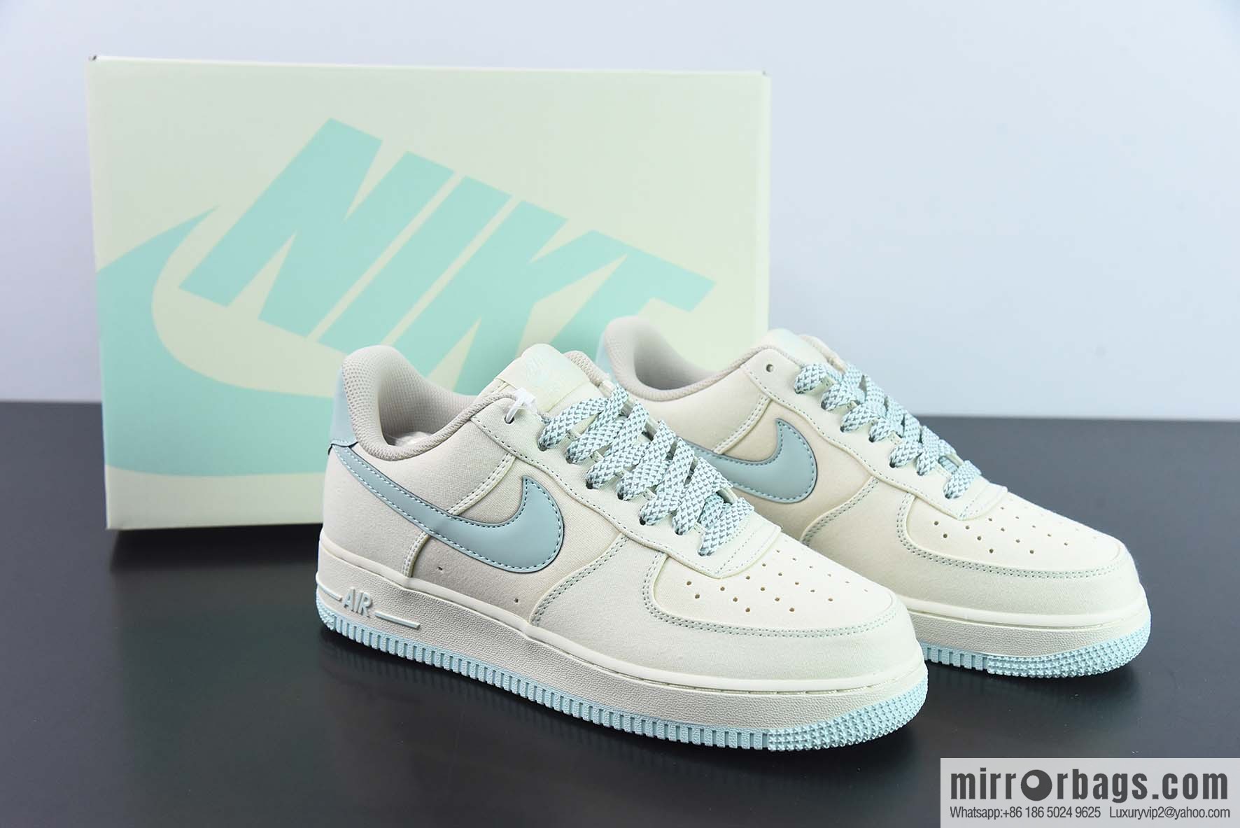 Nike Air Force 1 Low Air Force One low-top sports and leisure shoes beige blue, gypsy, item number: TQ1456 277