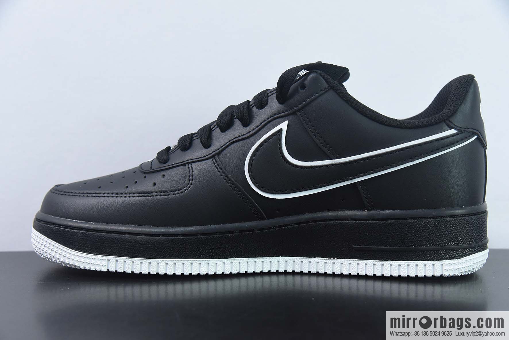 Nike Air Force 1 AF1 Air Force One/low-top, black and white, item number: DV0788-002
