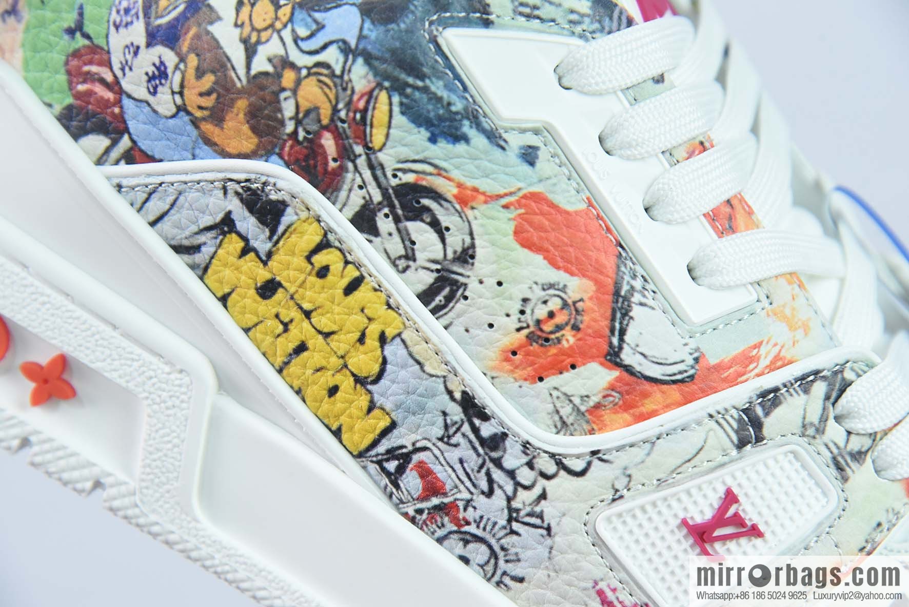 LV Louis Vuitton Louis Vuitton Trainer Sneaker Low Top Vintage Leisure Sports Culture Versatile Basketball Board Shoes