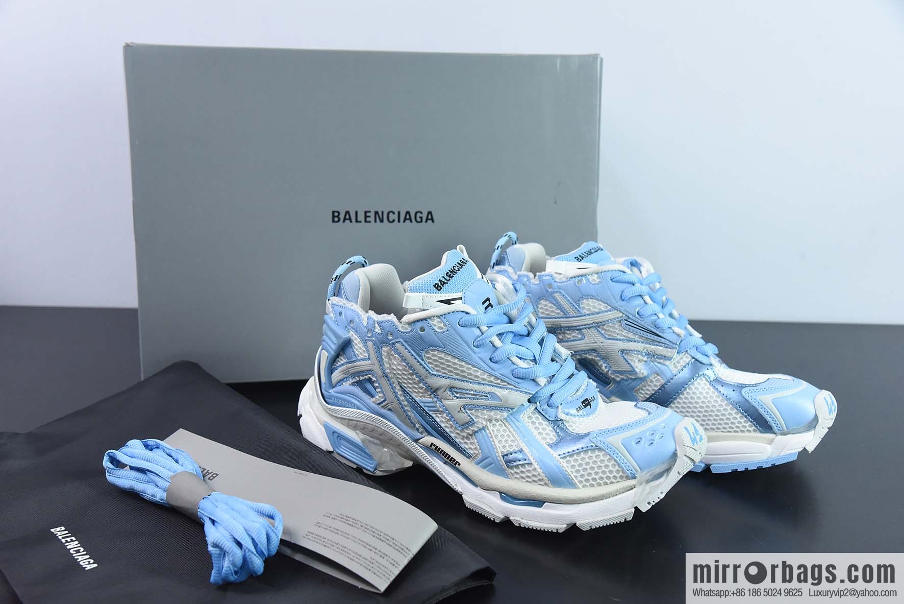 BALENCIAGA Runner Sneaker Balenciaga 7th generation jogging series low-top Vintage field running trend sneakers dad shoes
